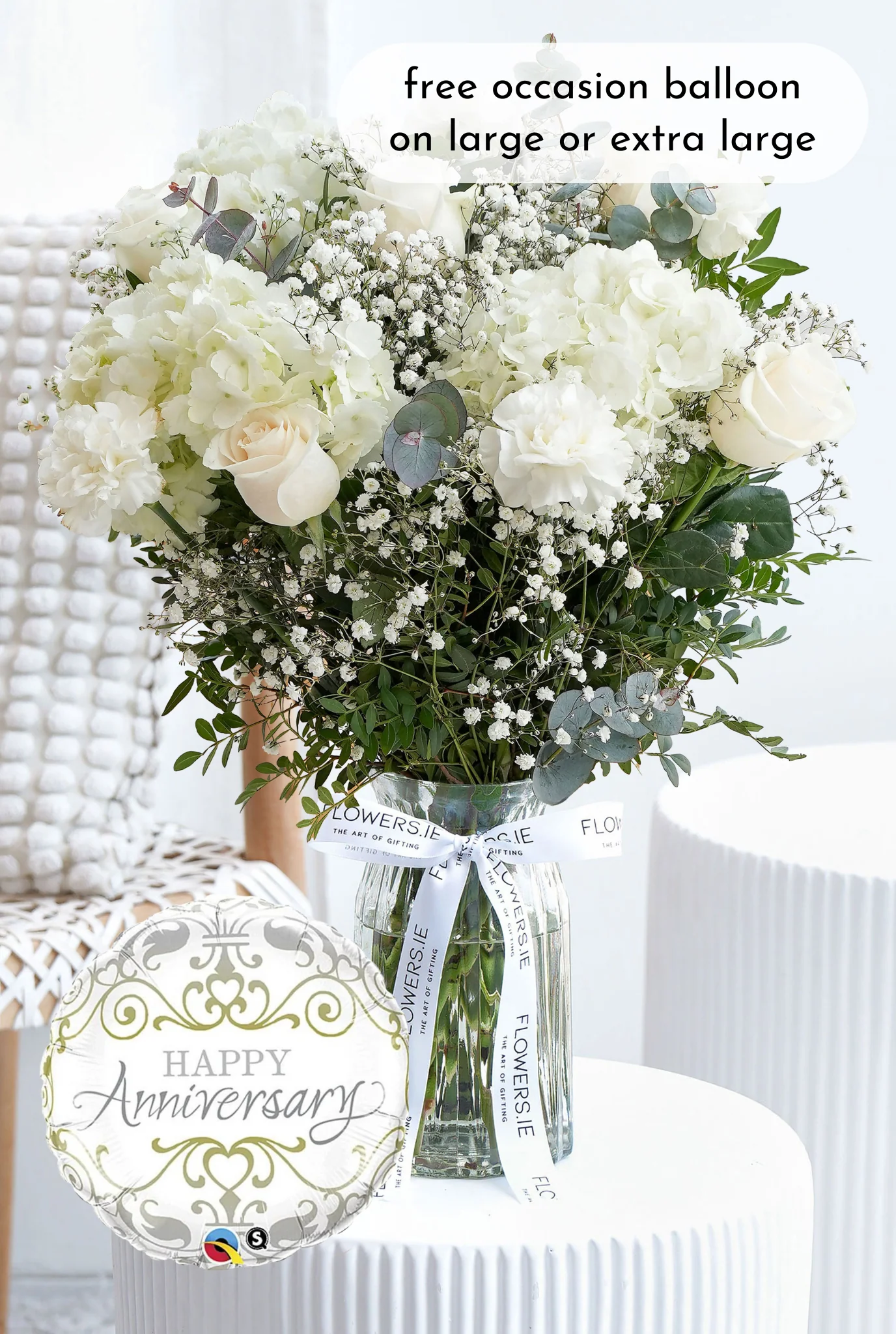 Anniversary Perfect White - Vase - Image 3