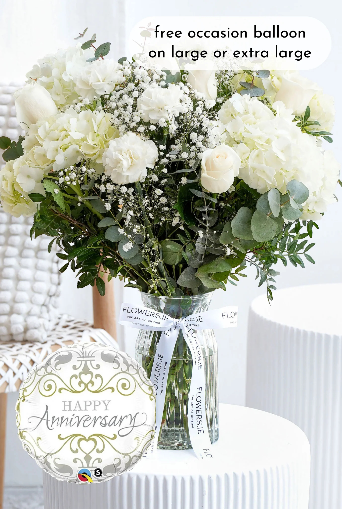 Anniversary Perfect White - Vase - Image 4