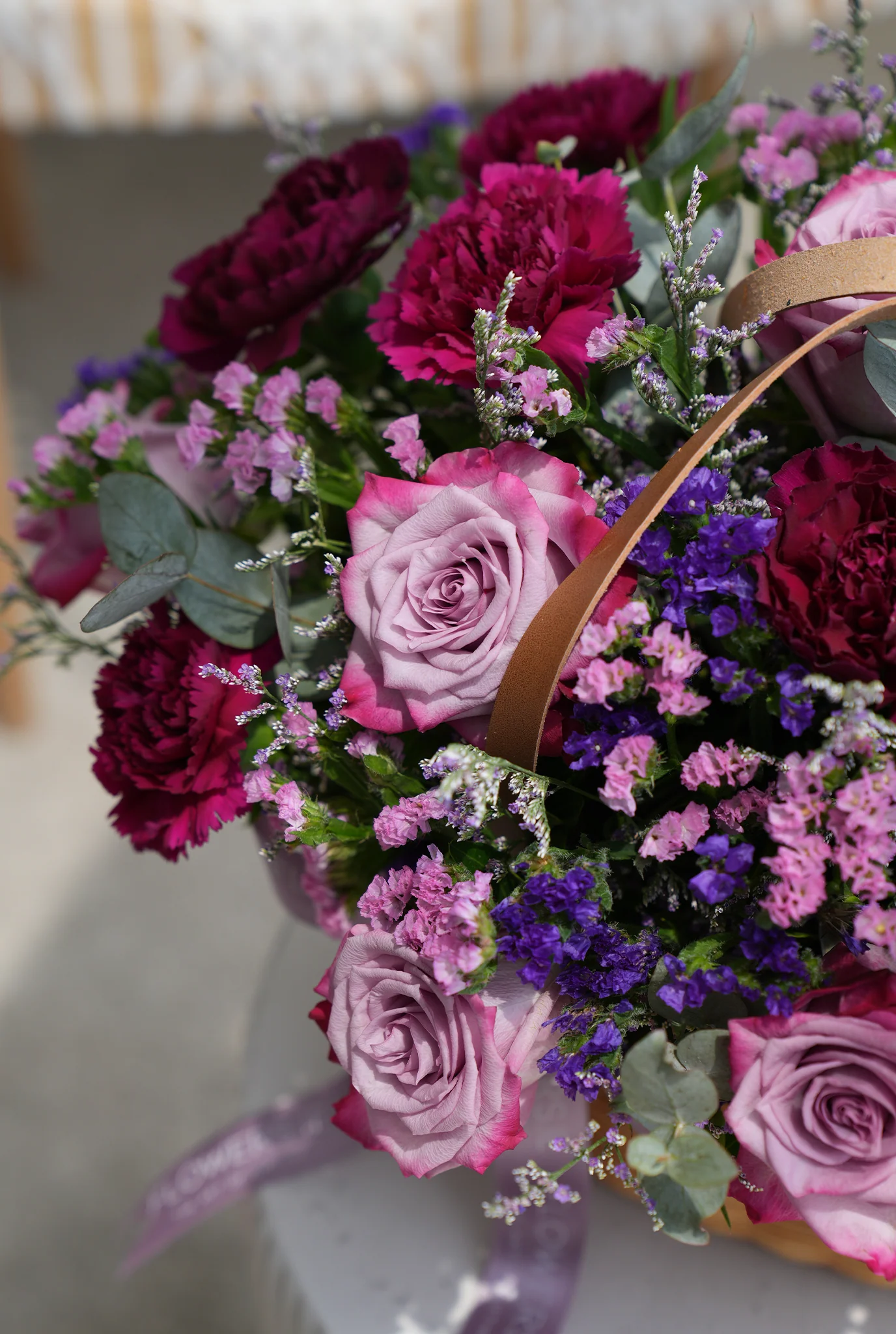 Birthday Lavender Floral - Basket - Image 2