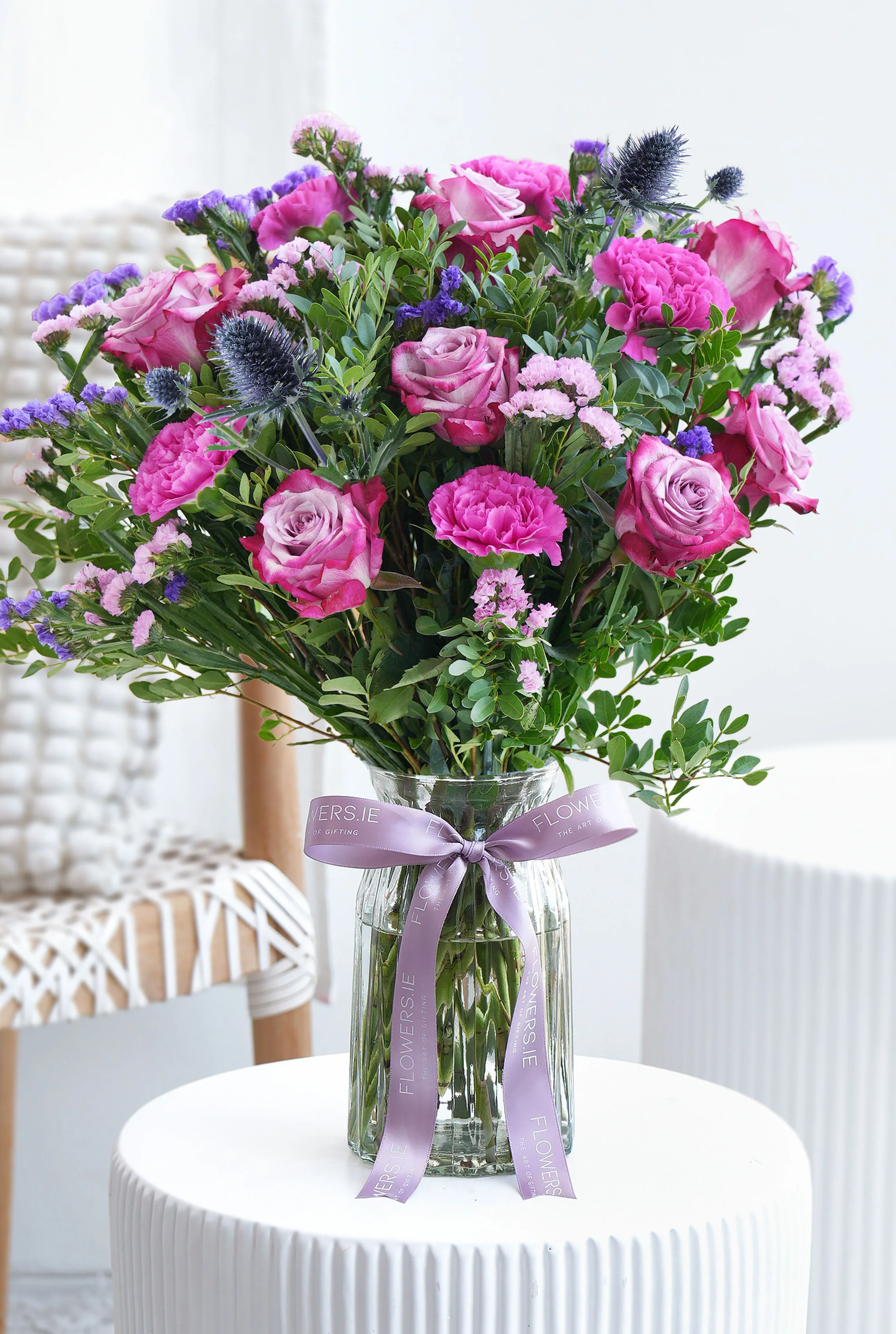 Birthday Lavender Floral - Vase - Image 3