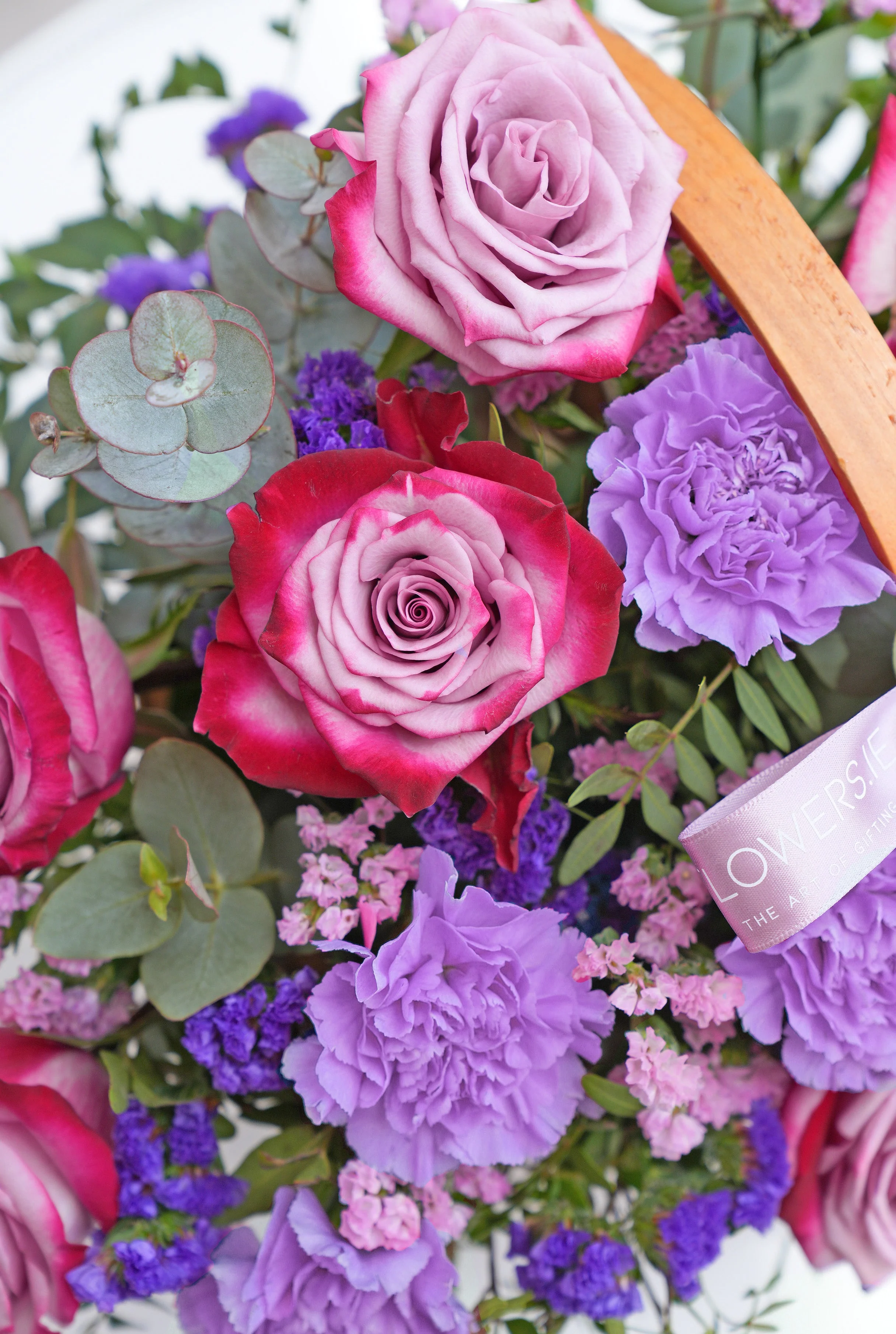 Birthday Lavender Floral - Basket (old) - Image 2