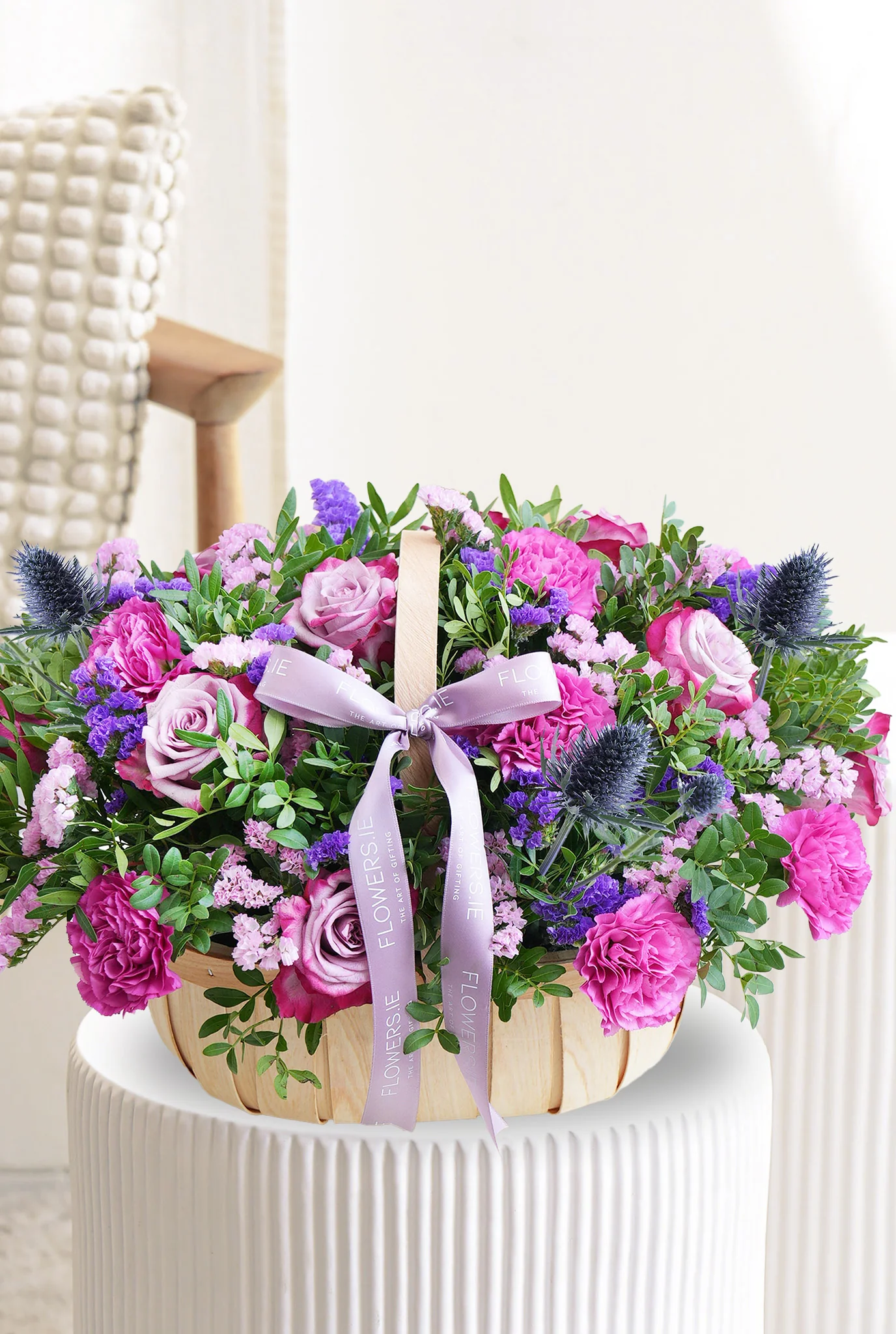 Birthday Lavender Floral - Basket (old) - Image 3