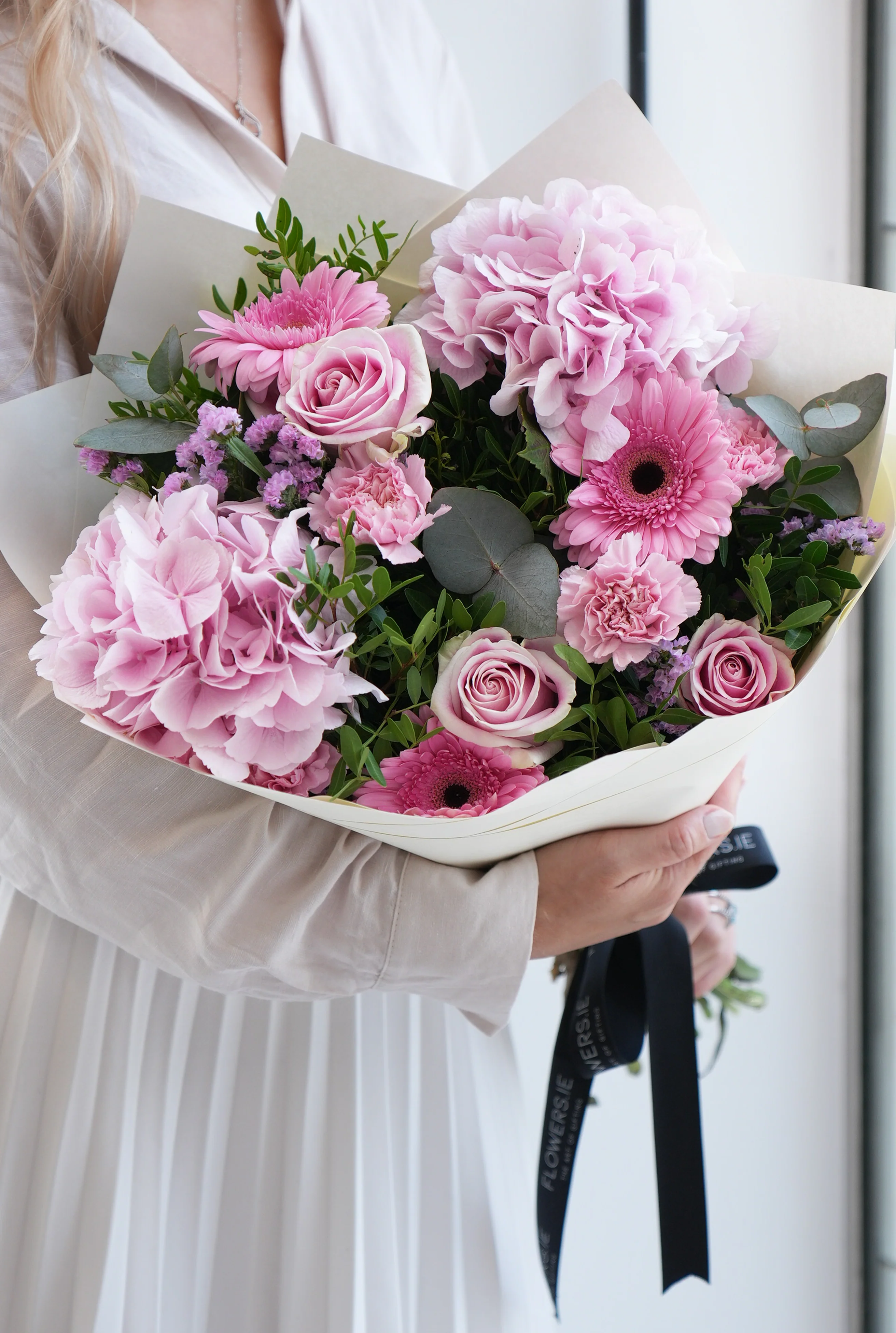 Birthday Pretty Pink Hand-tied - Image 2