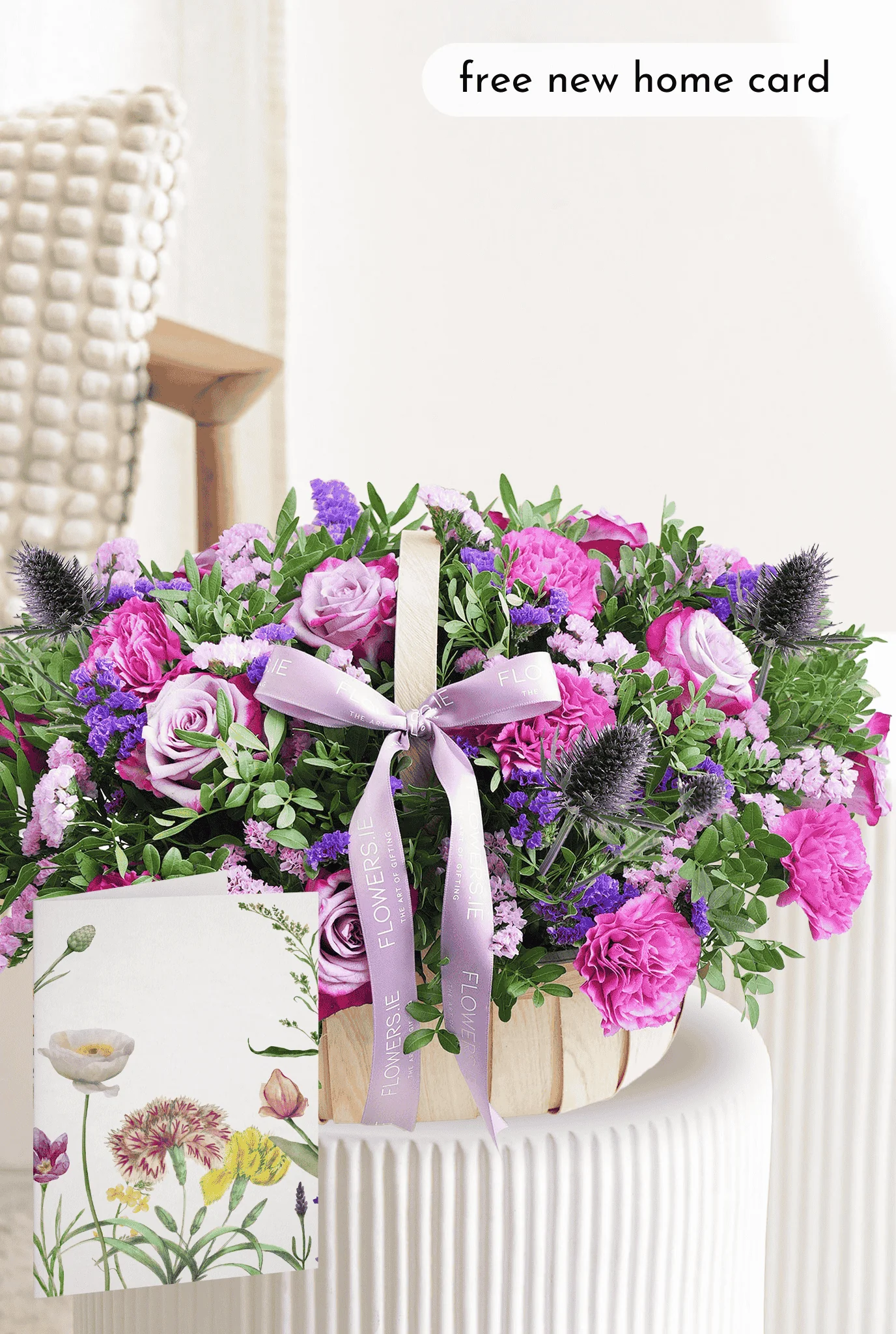 Lavender Floral - Basket (old) - Image 6