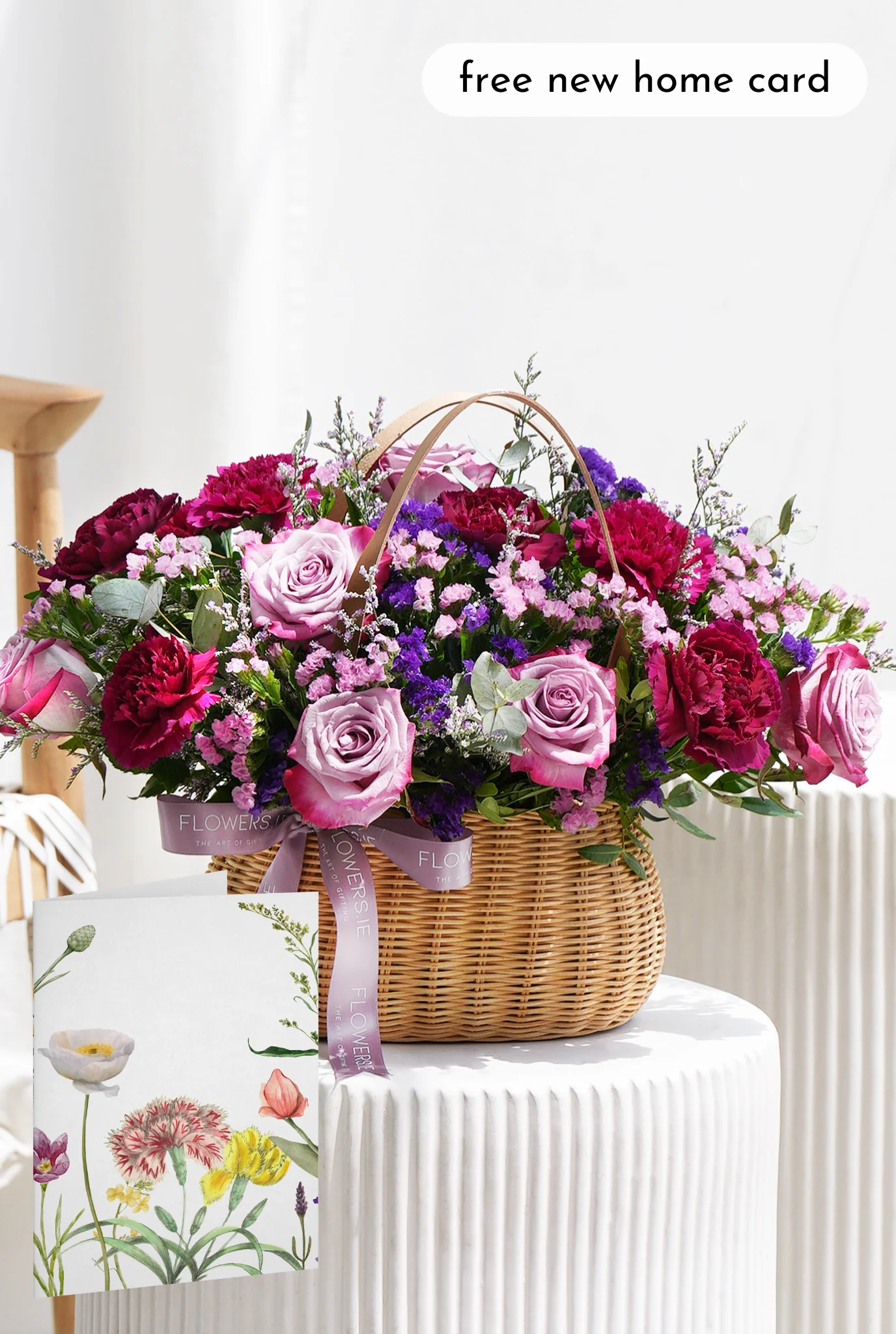 Lavender Floral - Basket - Image 6