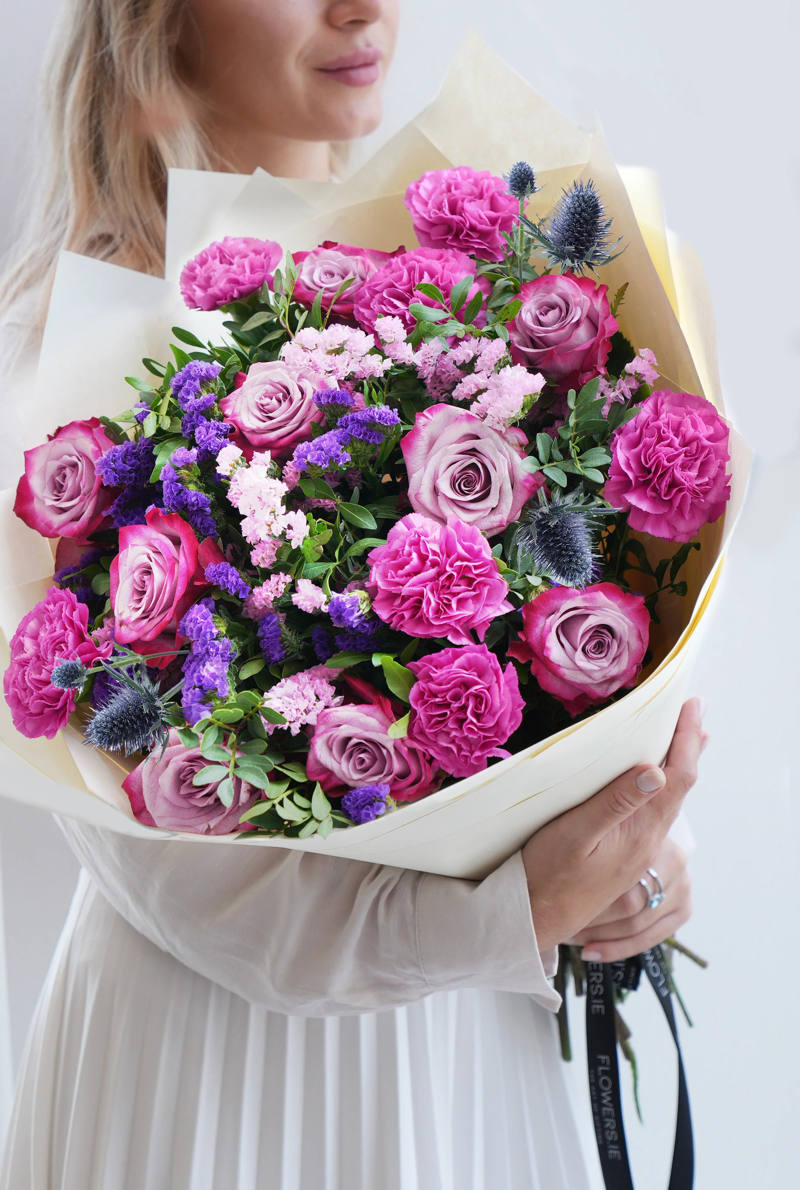 Lavender Floral - Hand-tied - Image 3
