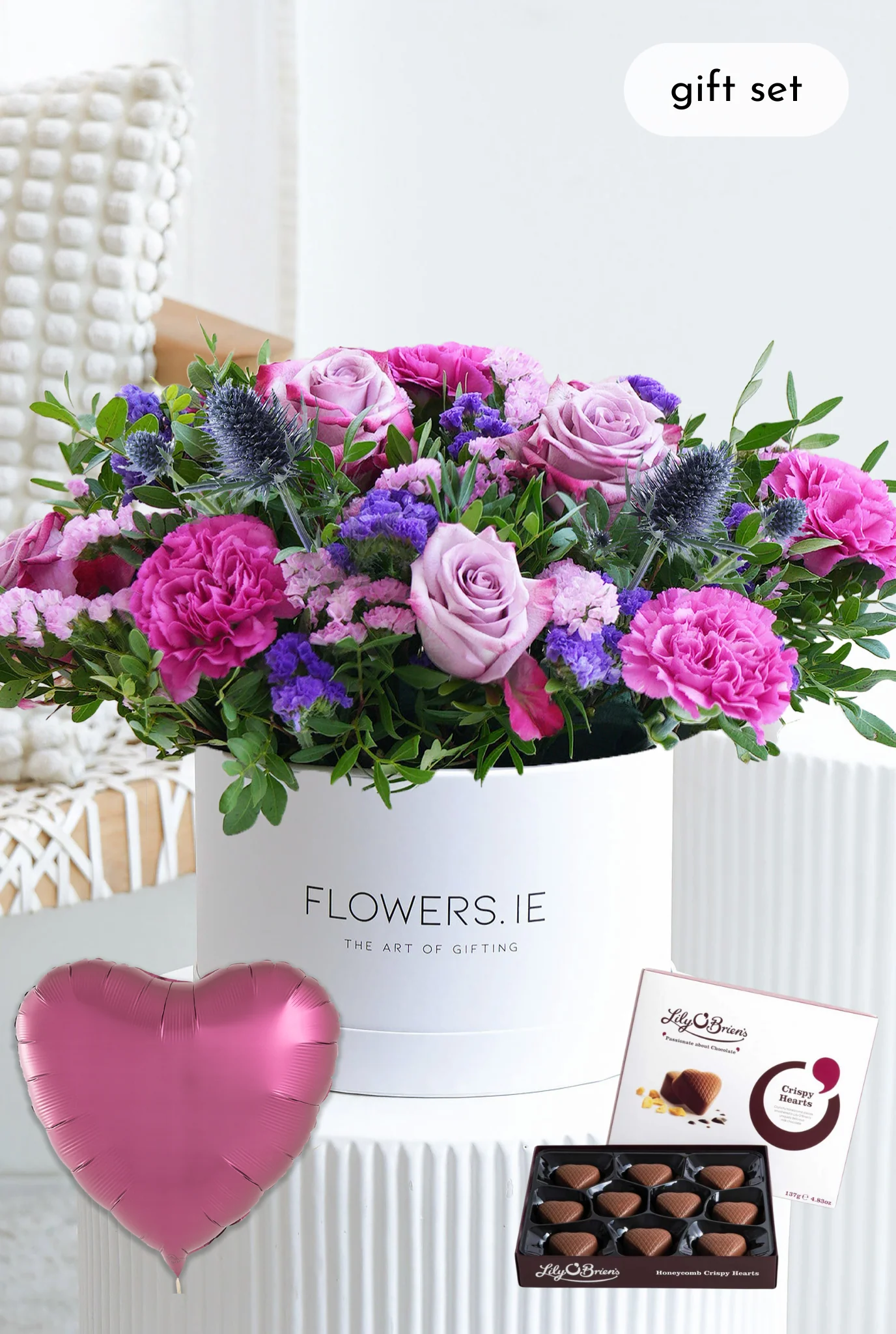 Lavender Floral - Hatbox Gift Set - Image 2