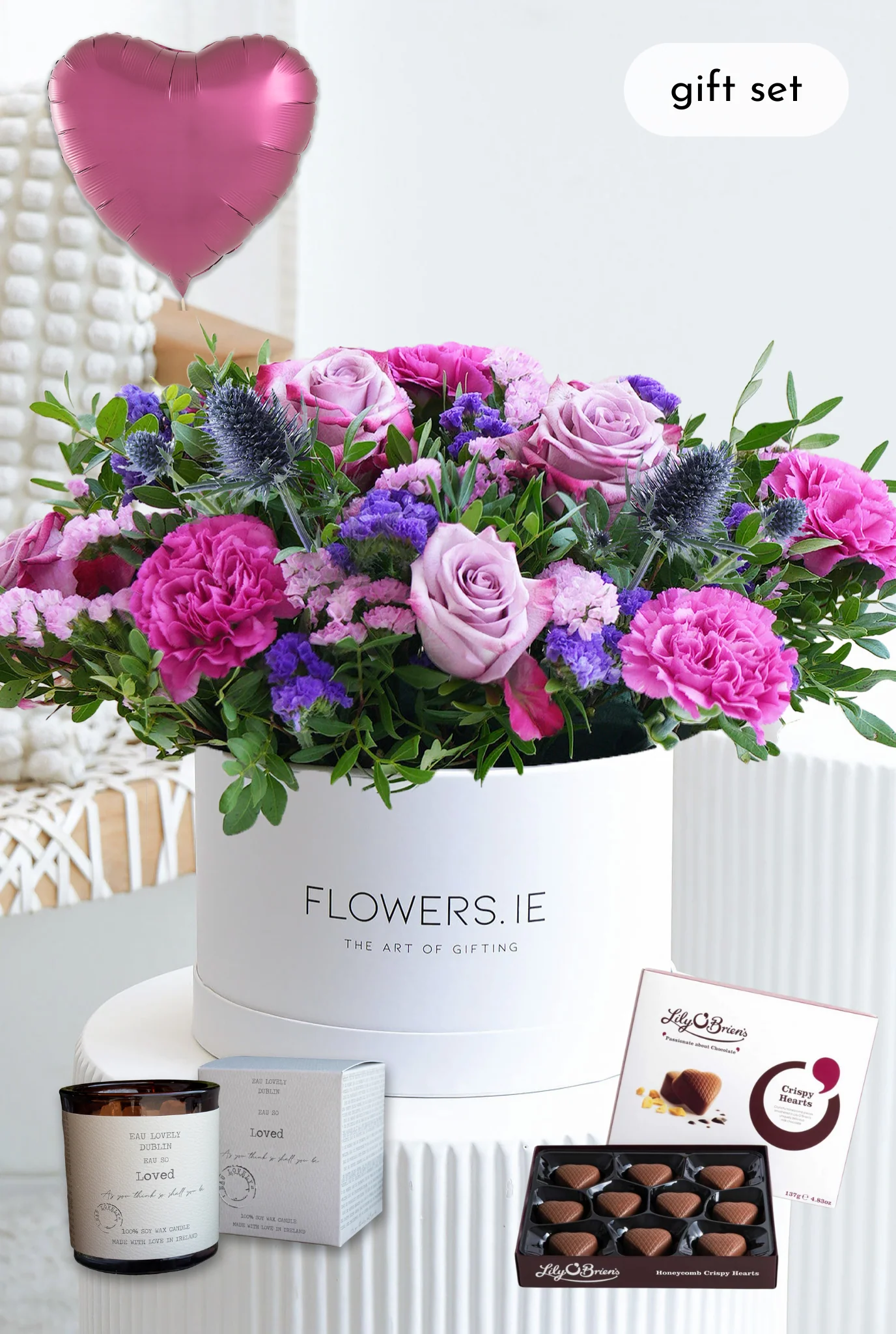 Lavender Floral - Hatbox Gift Set - Image 3