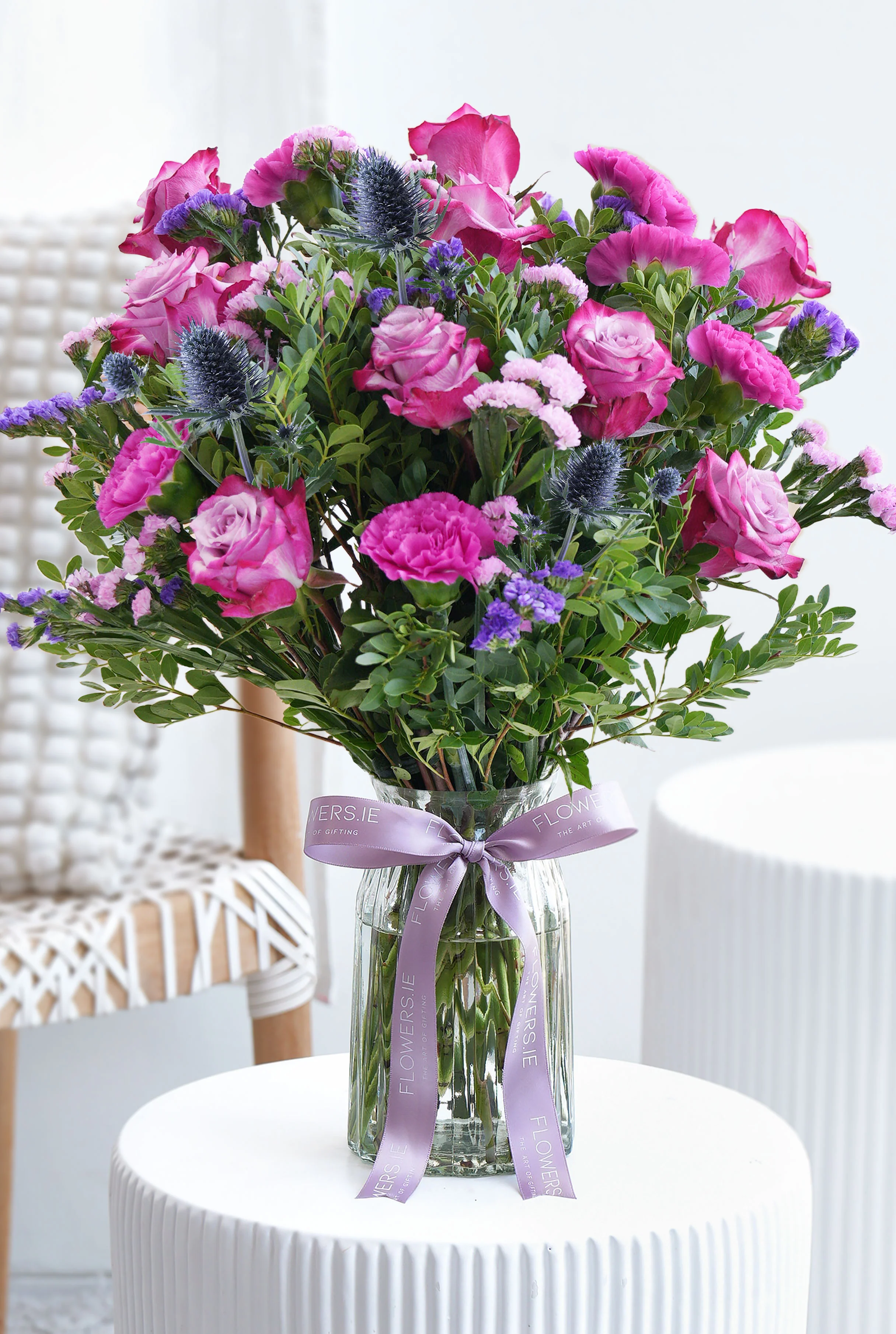 Lavender Floral - Vase - Image 5