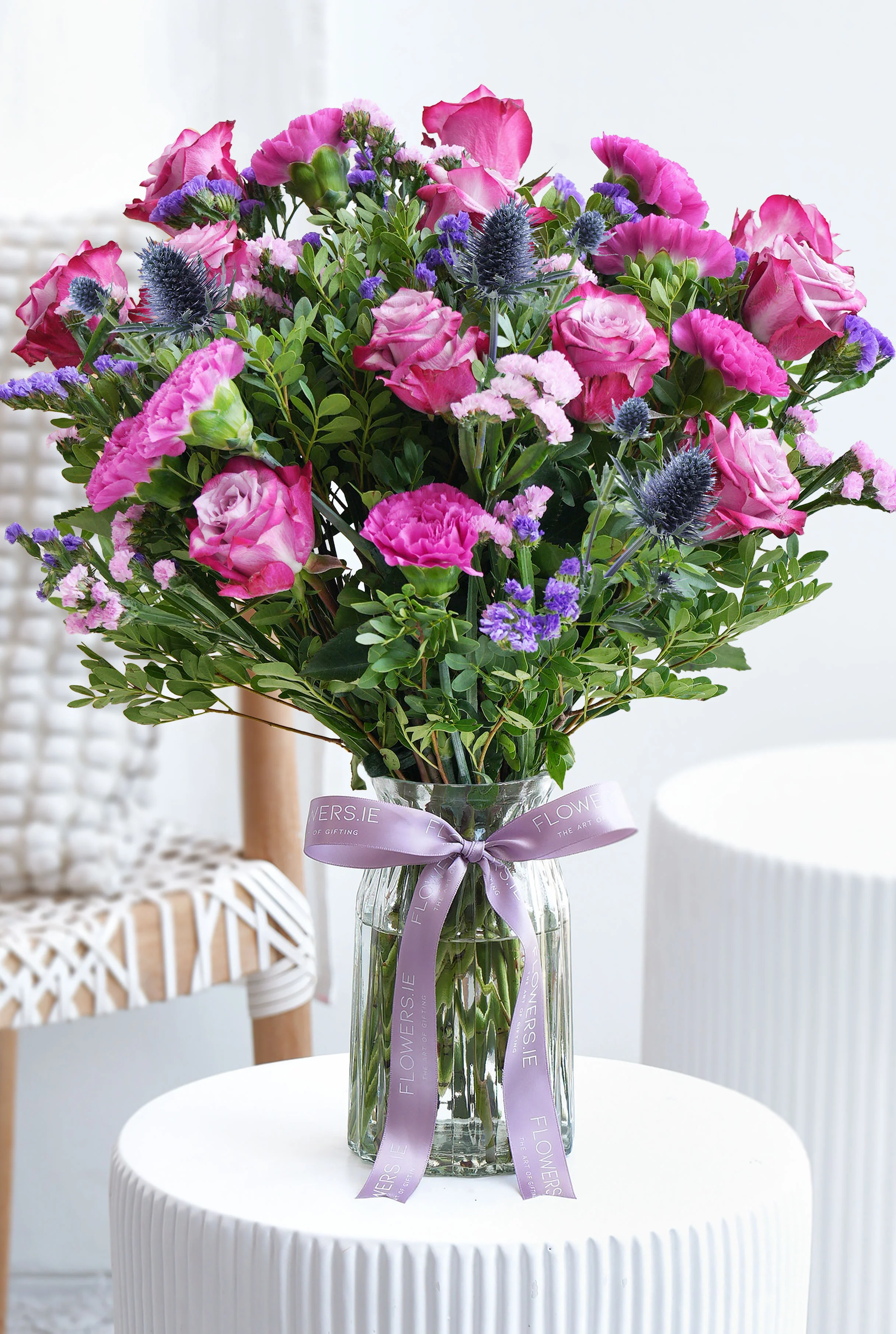 Lavender Floral - Vase - Image 6