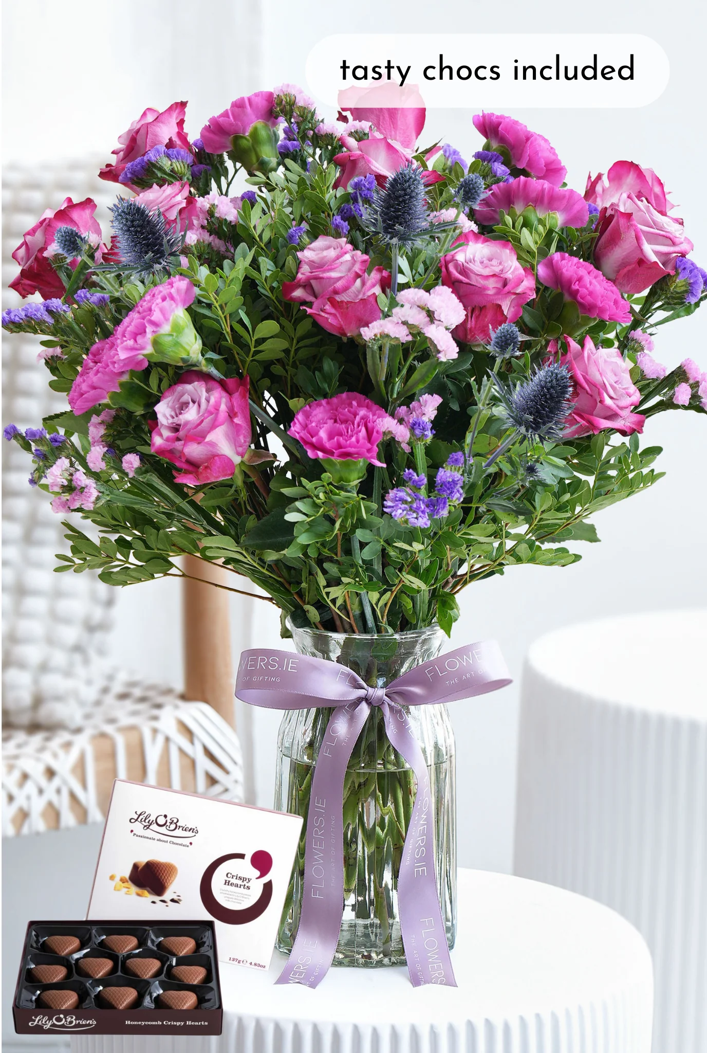 Lavender Floral - Vase - Image 5