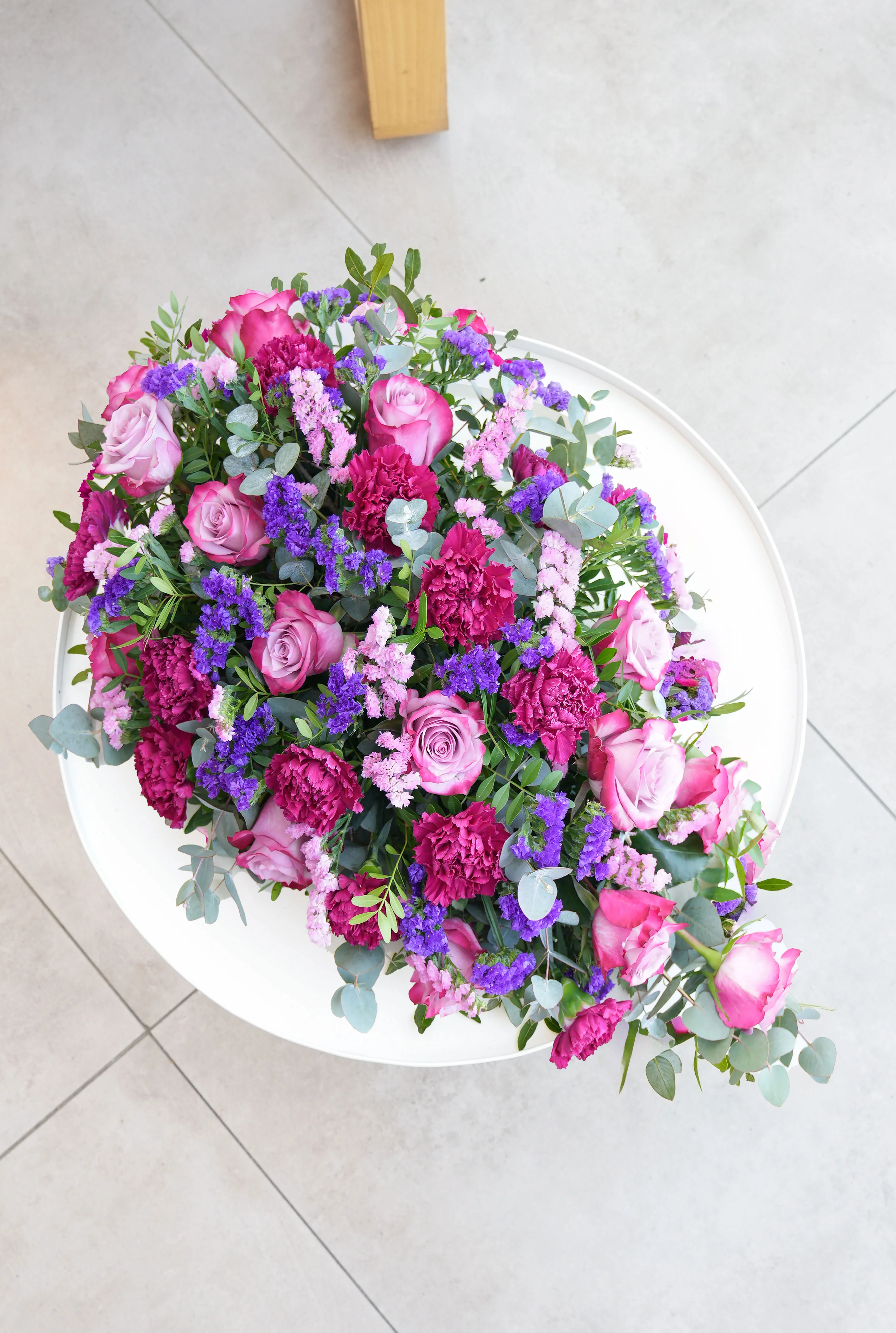 Lavender Floral Funeral Spray - Image 7