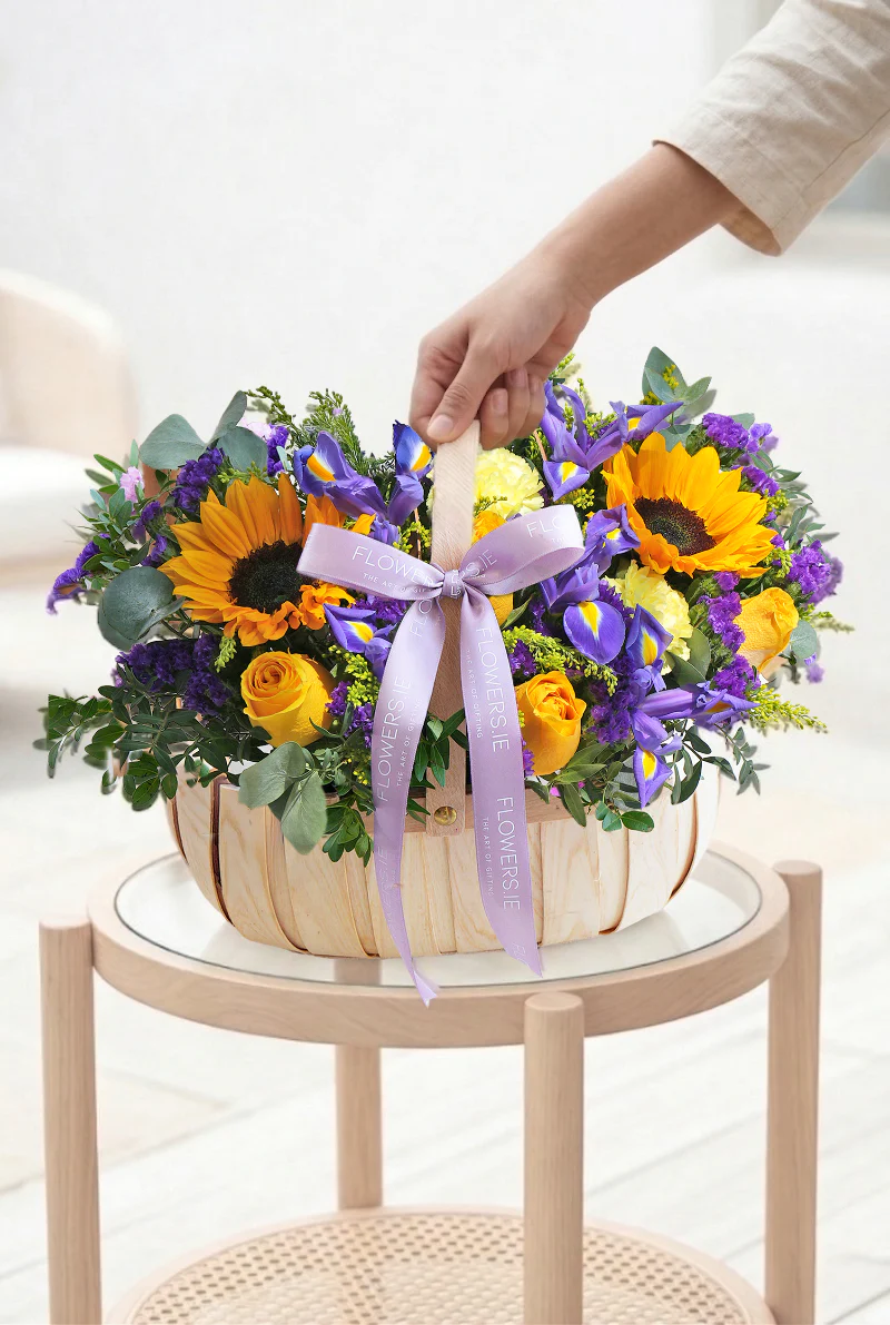 Lilac Dreams - Basket (old) - Image 2