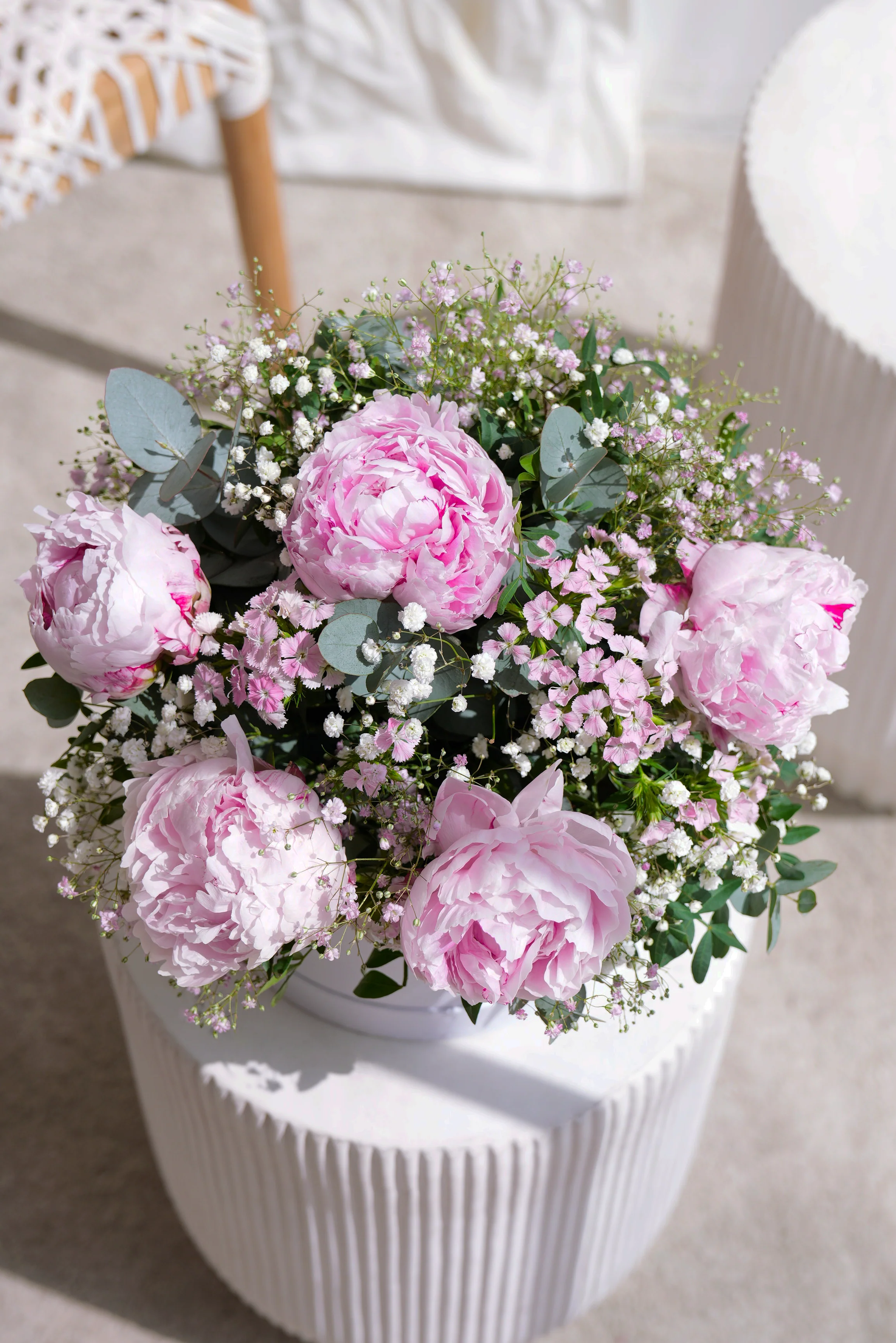 Luxury Pink Peony - Hatbox - Image 3