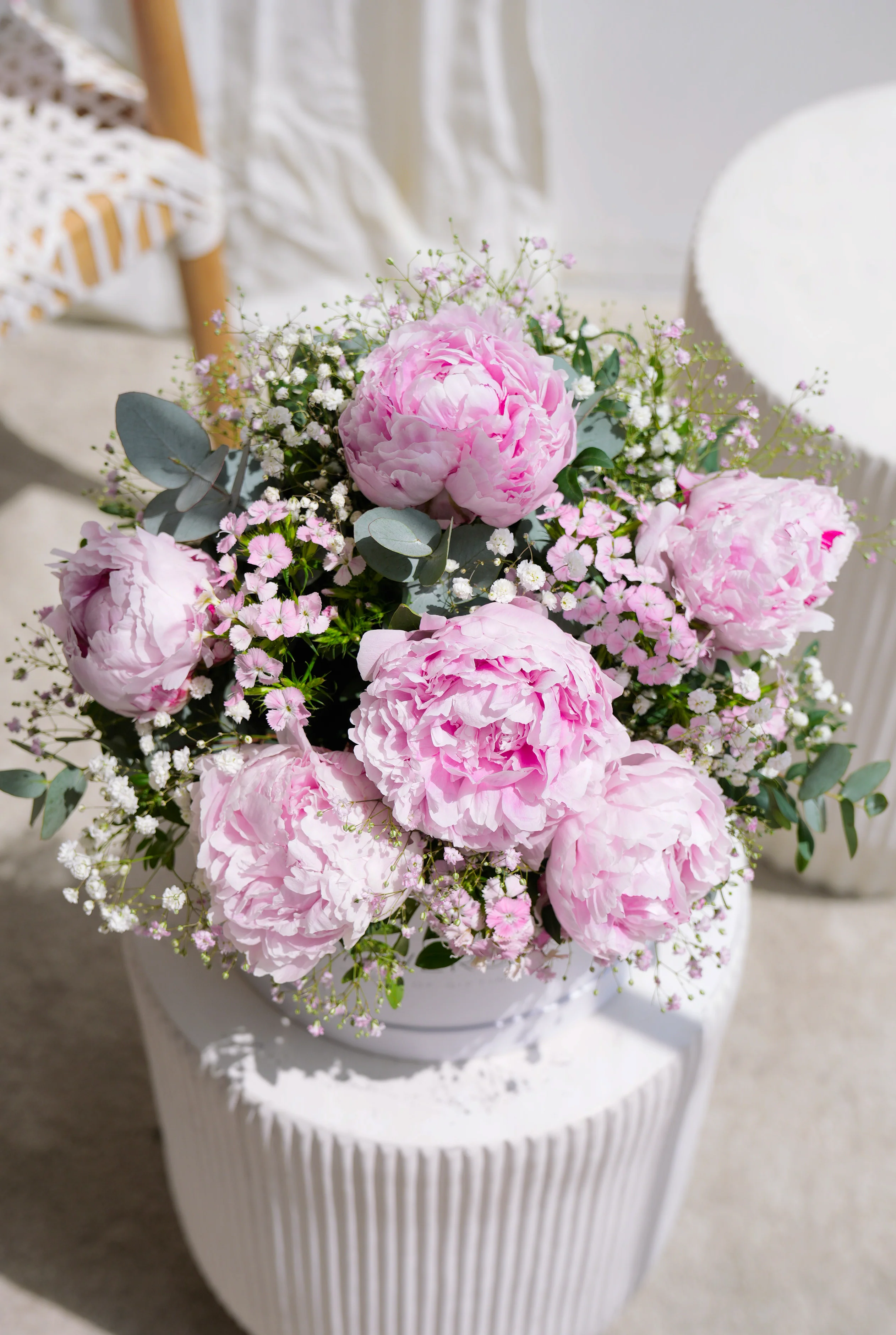 Luxury Pink Peony - Hatbox - Image 5