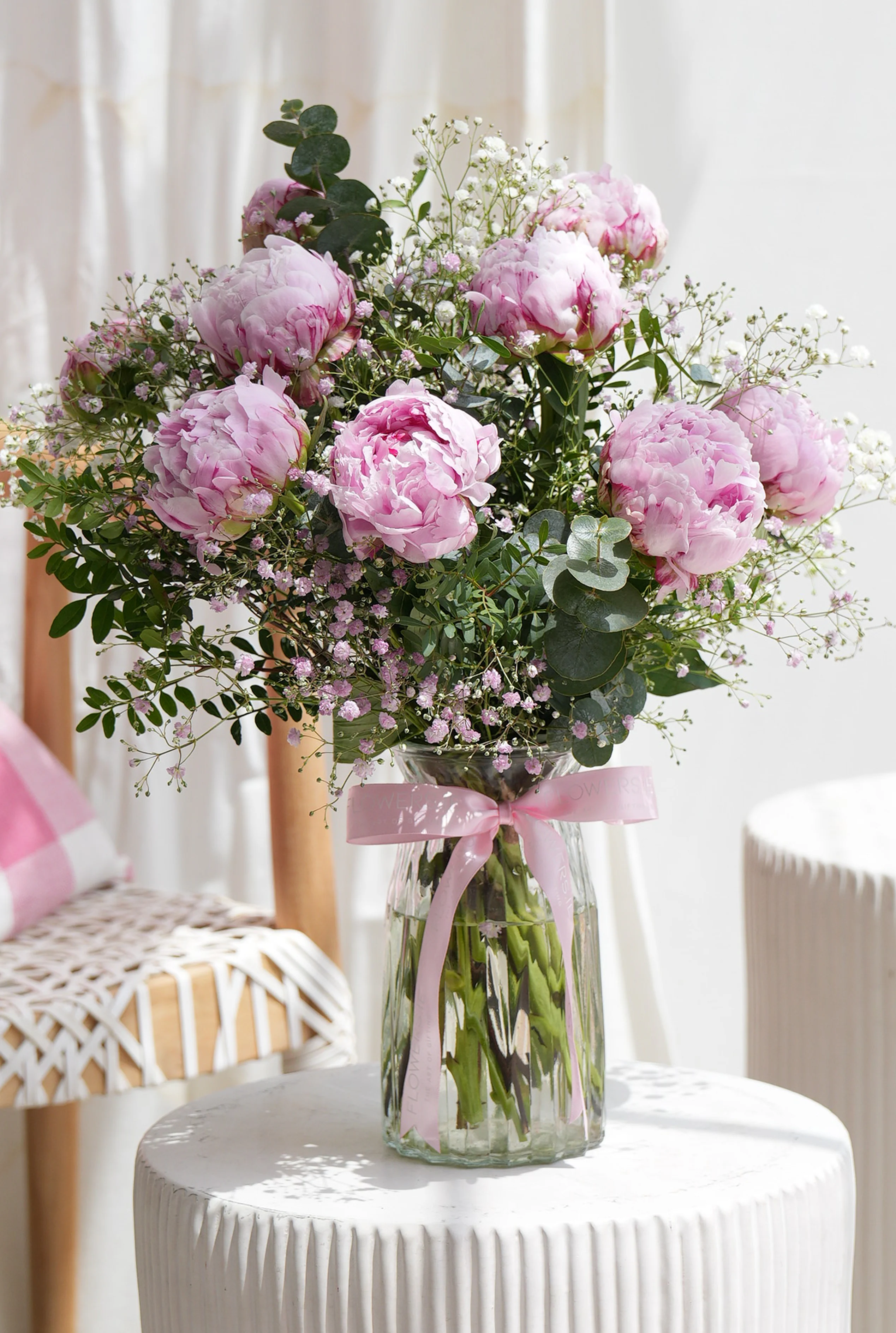 Luxury Pink Peony - Vase - Image 4