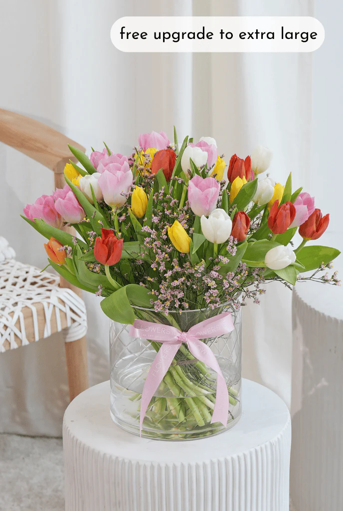 Luxury Signature Tulips - Vase - Image 4
