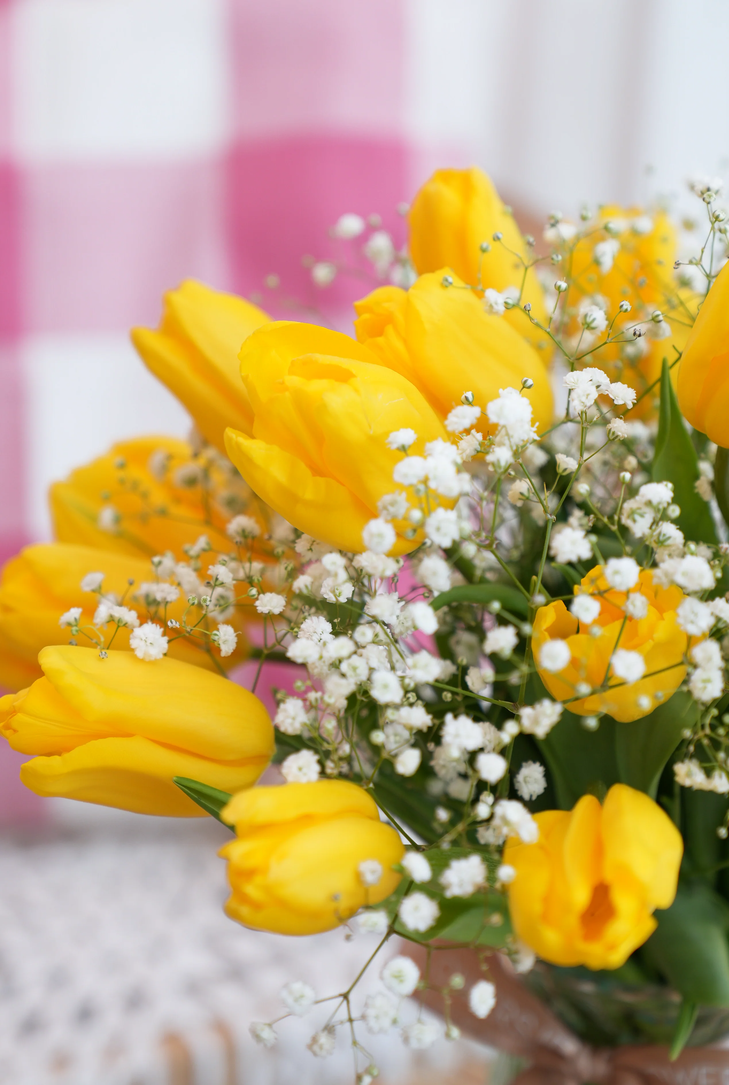 Luxury Yellow Tulips - Vase - Image 2