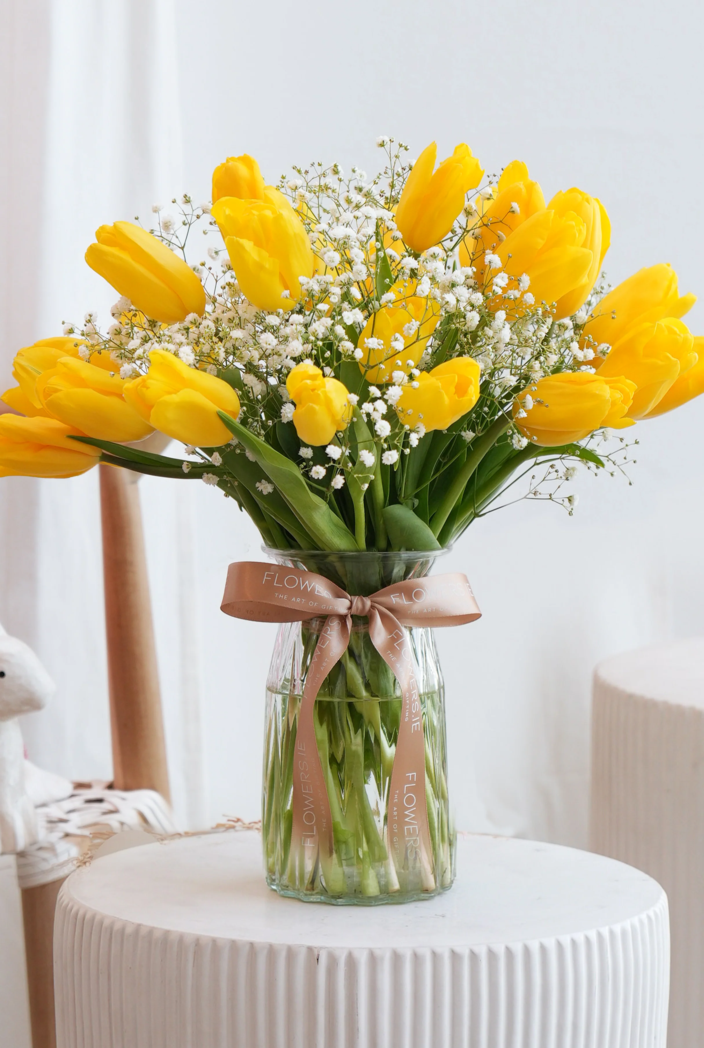 Luxury Yellow Tulips - Vase - Image 3