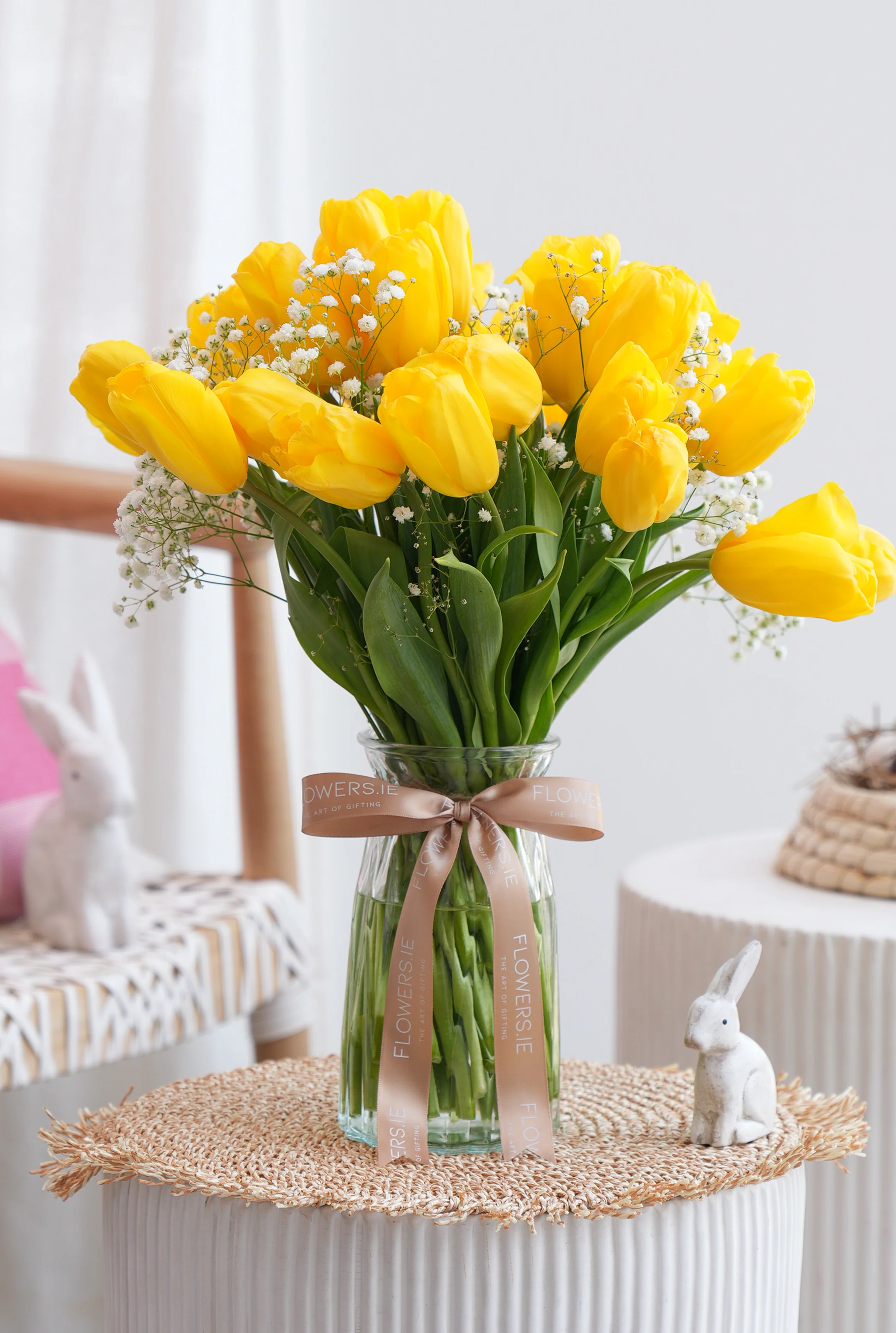 Luxury Yellow Tulips - Vase - Image 7