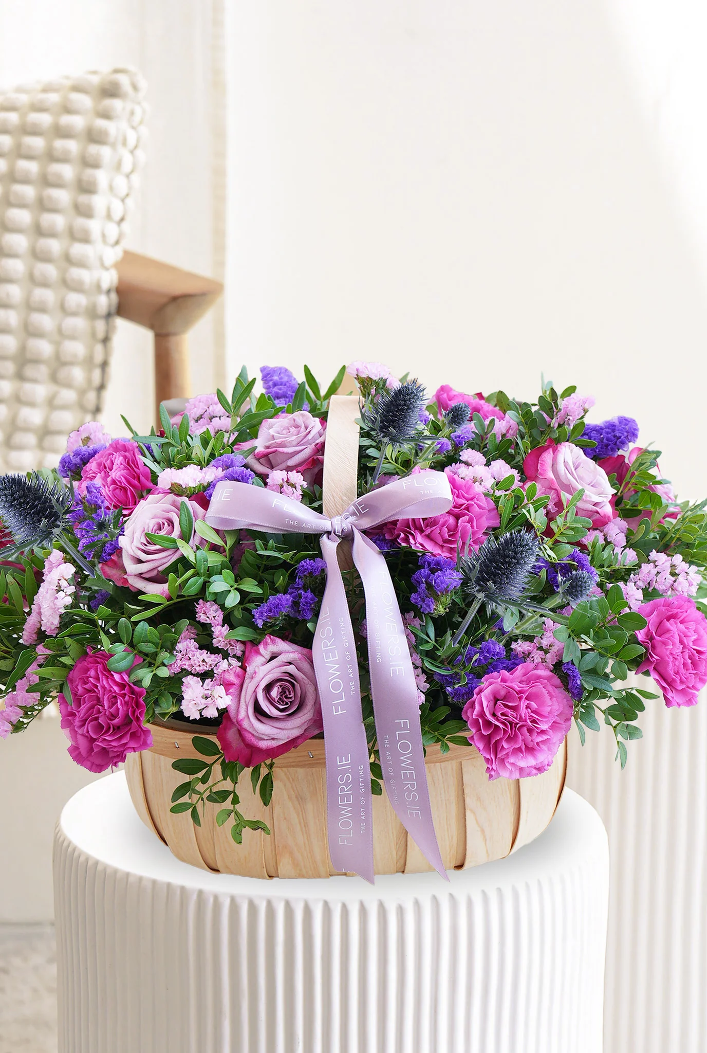 New Baby Lavender Floral - Basket (old) - Image 3