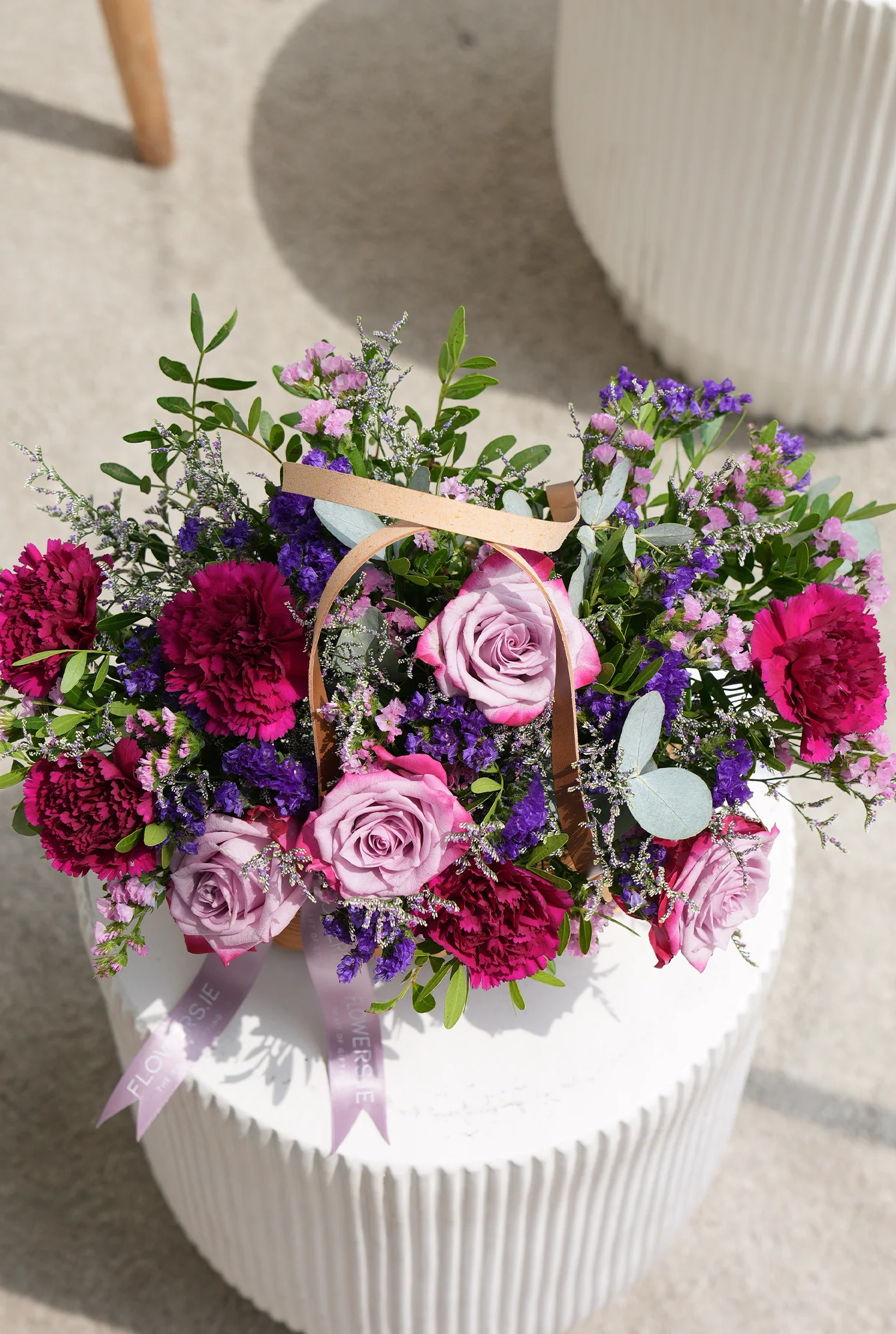 New Baby Lavender Floral - Basket - Image 3