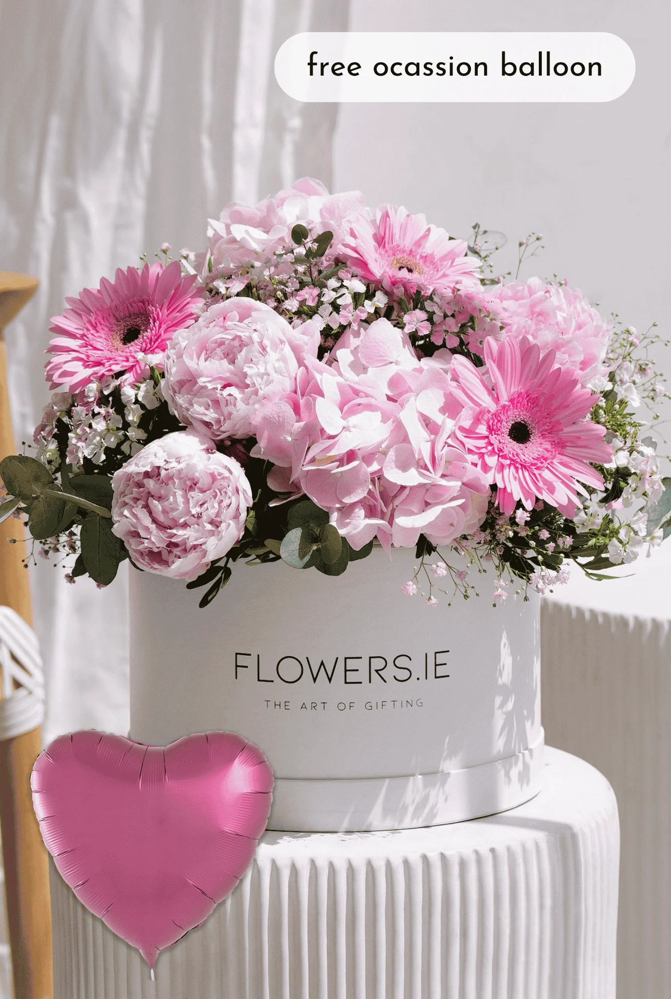 Peony Pretty Pink - Hatbox - Image 3