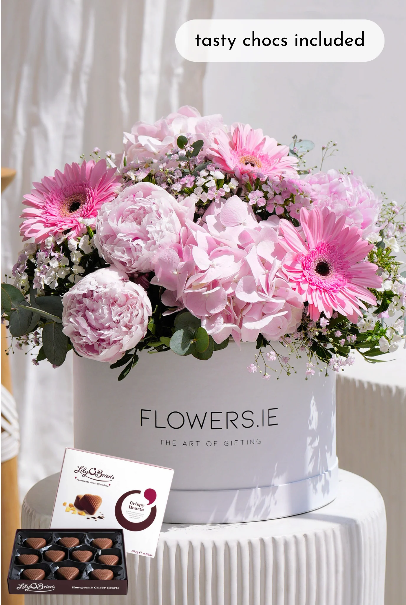 Peony Pretty Pink - Hatbox - Image 3