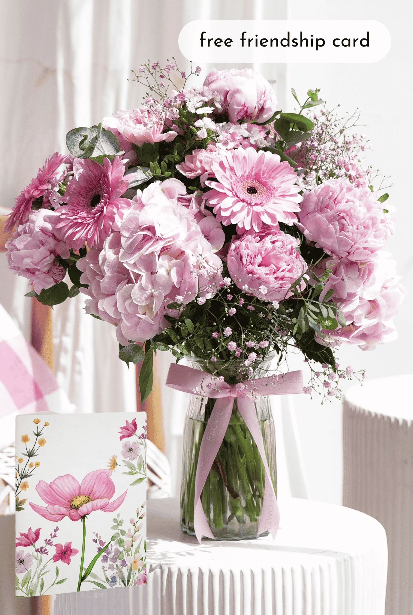 Peony Pretty Pink - Vase - Image 6