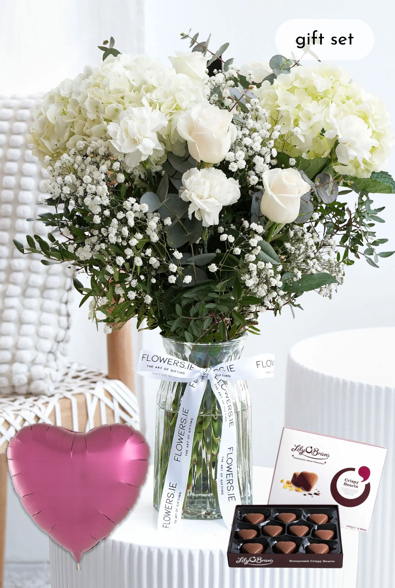 Perfect White - Vase Gift Set - Image 2