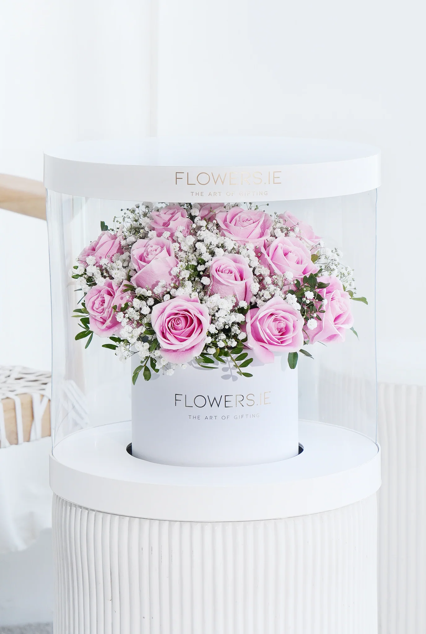 Premium Pink Rose - Hatbox - Image 5