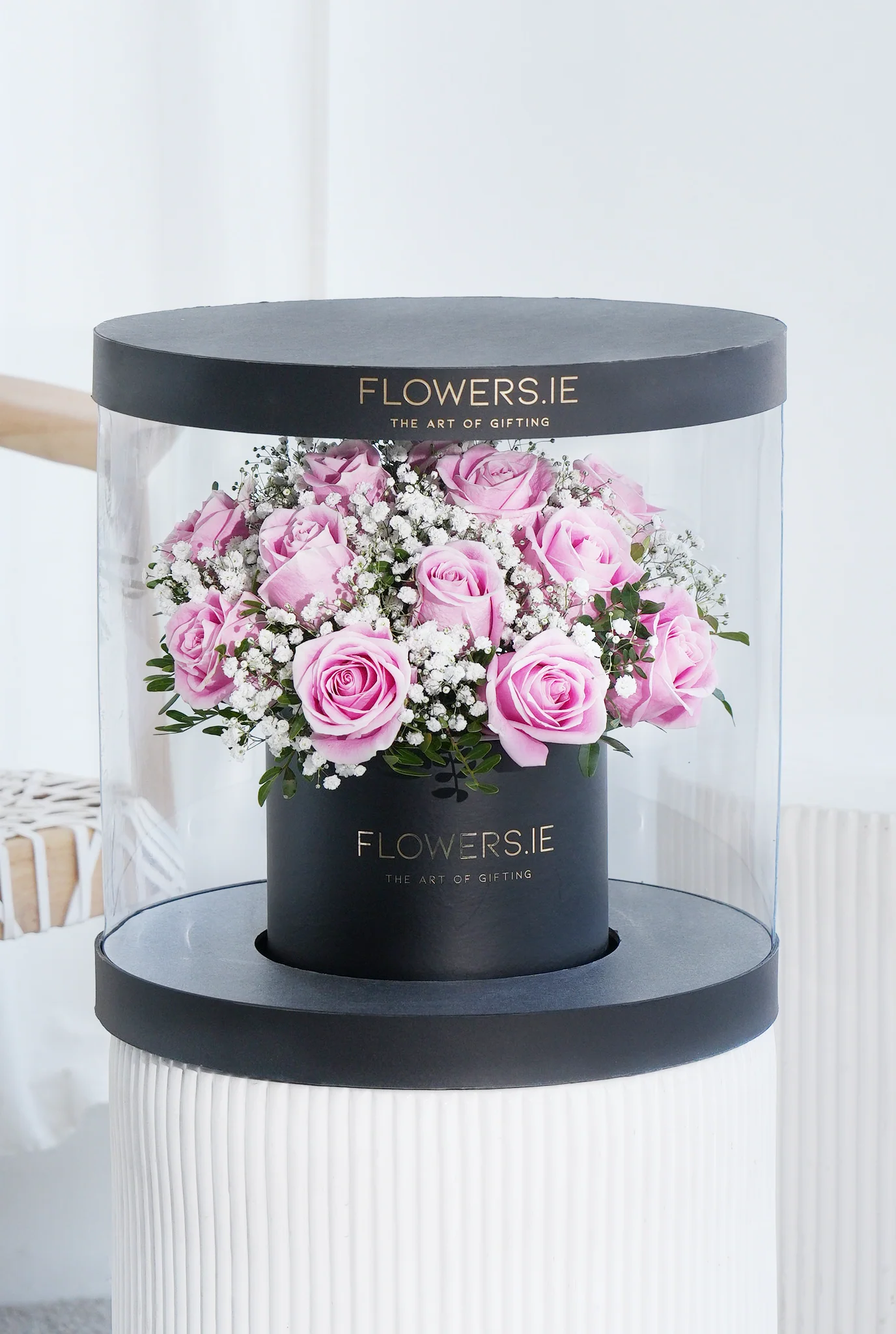 Premium Pink Rose - Hatbox - Image 6