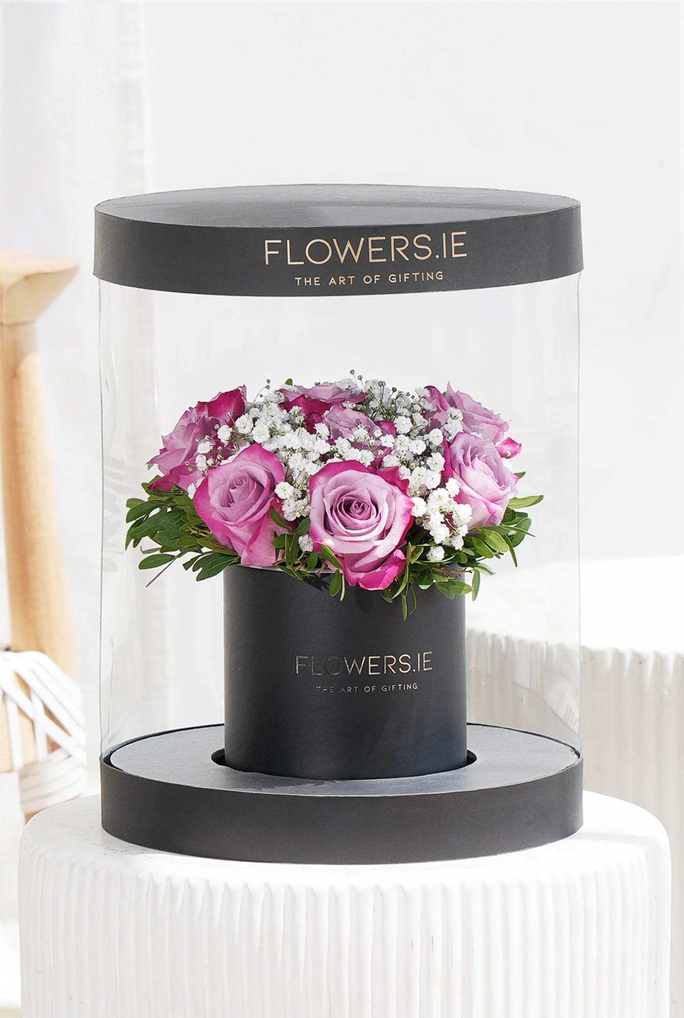 Premium Purple Rose - Hatbox - Image 3