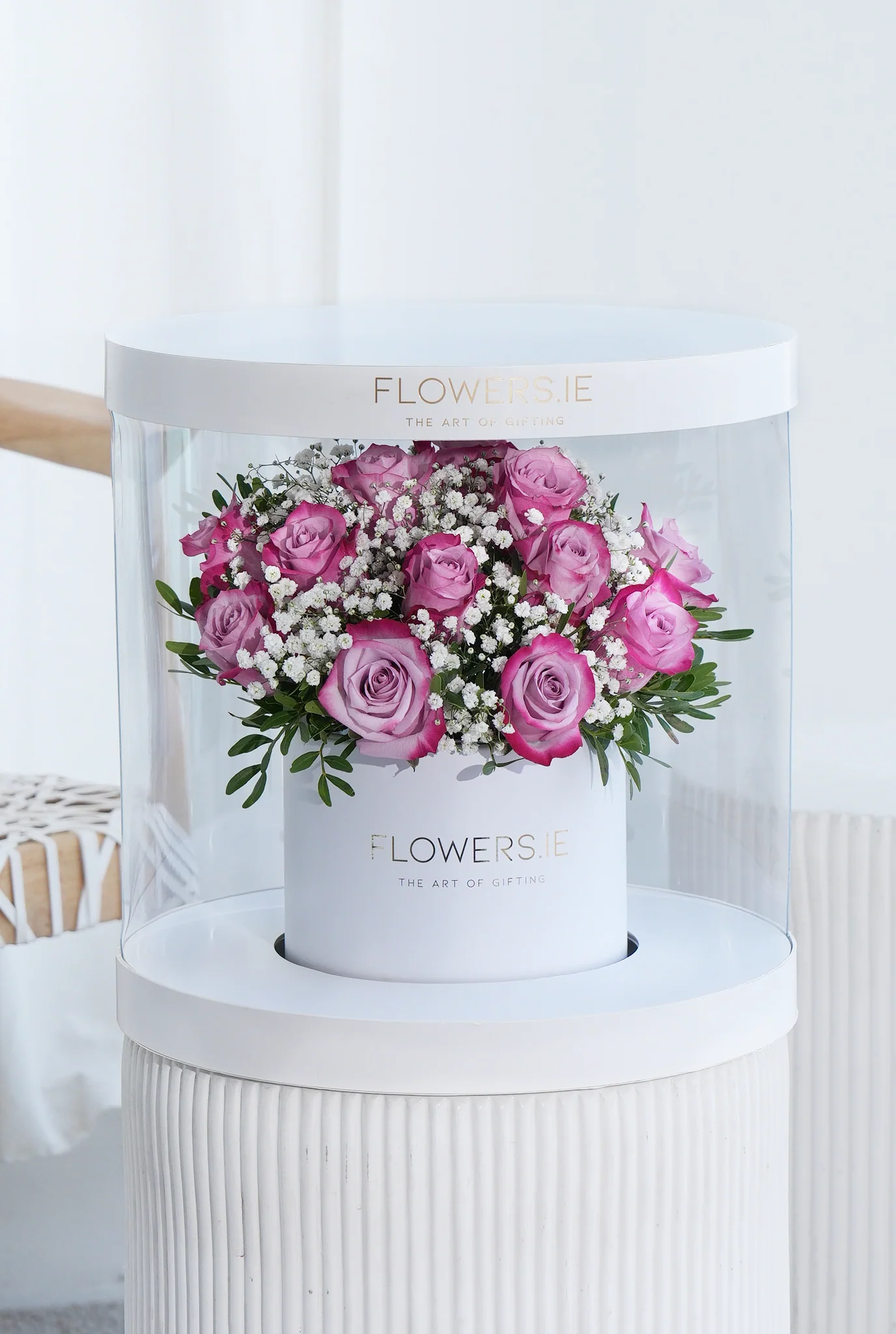 Premium Purple Rose - Hatbox - Image 5