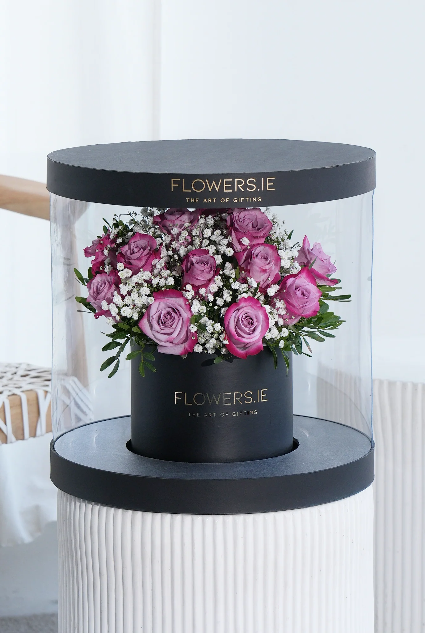 Premium Purple Rose - Hatbox - Image 6