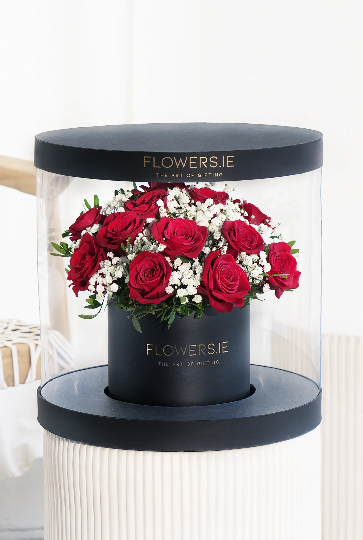 Premium Red Rose - Hatbox - Image 6