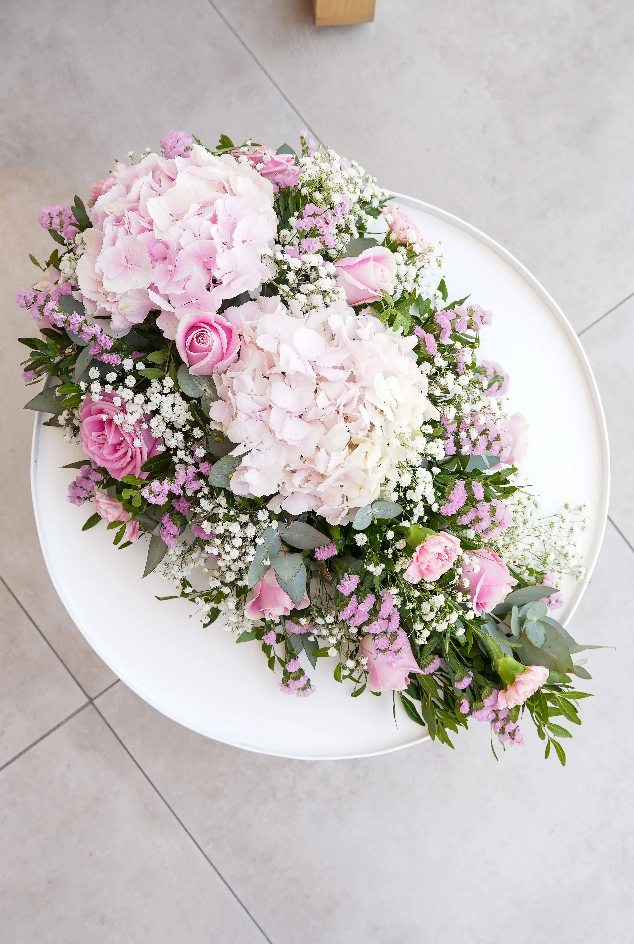 Pretty Pink Funeral Spray - Image 2