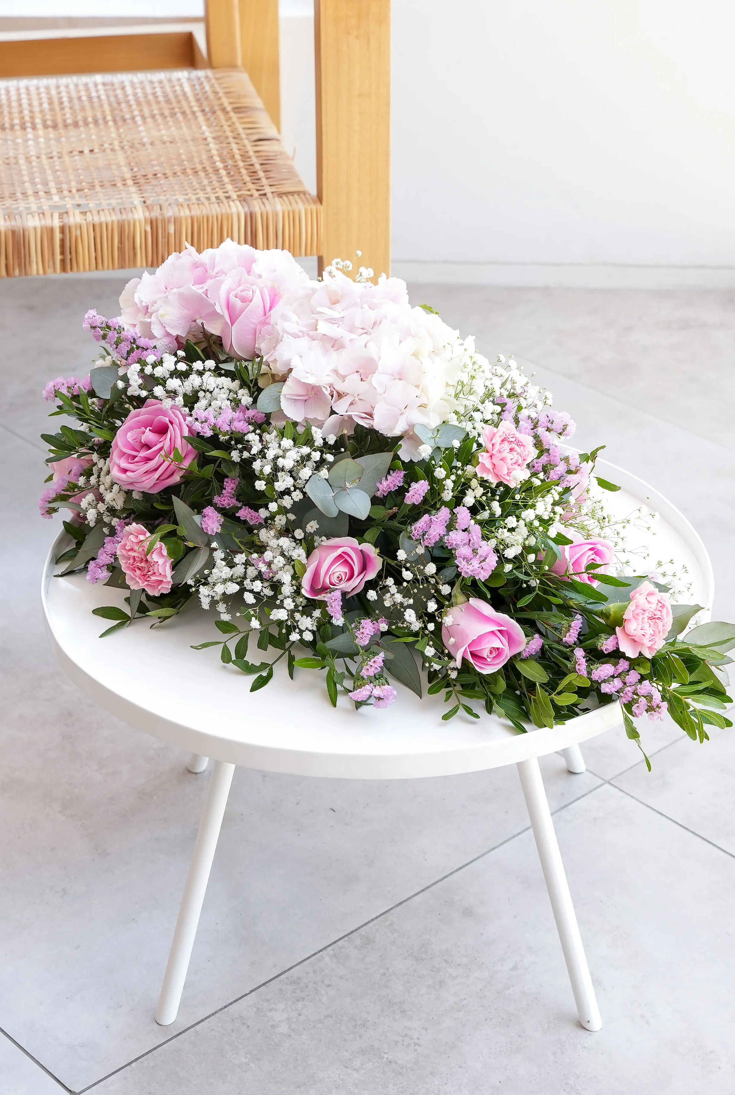 Pretty Pink Funeral Spray - Image 3