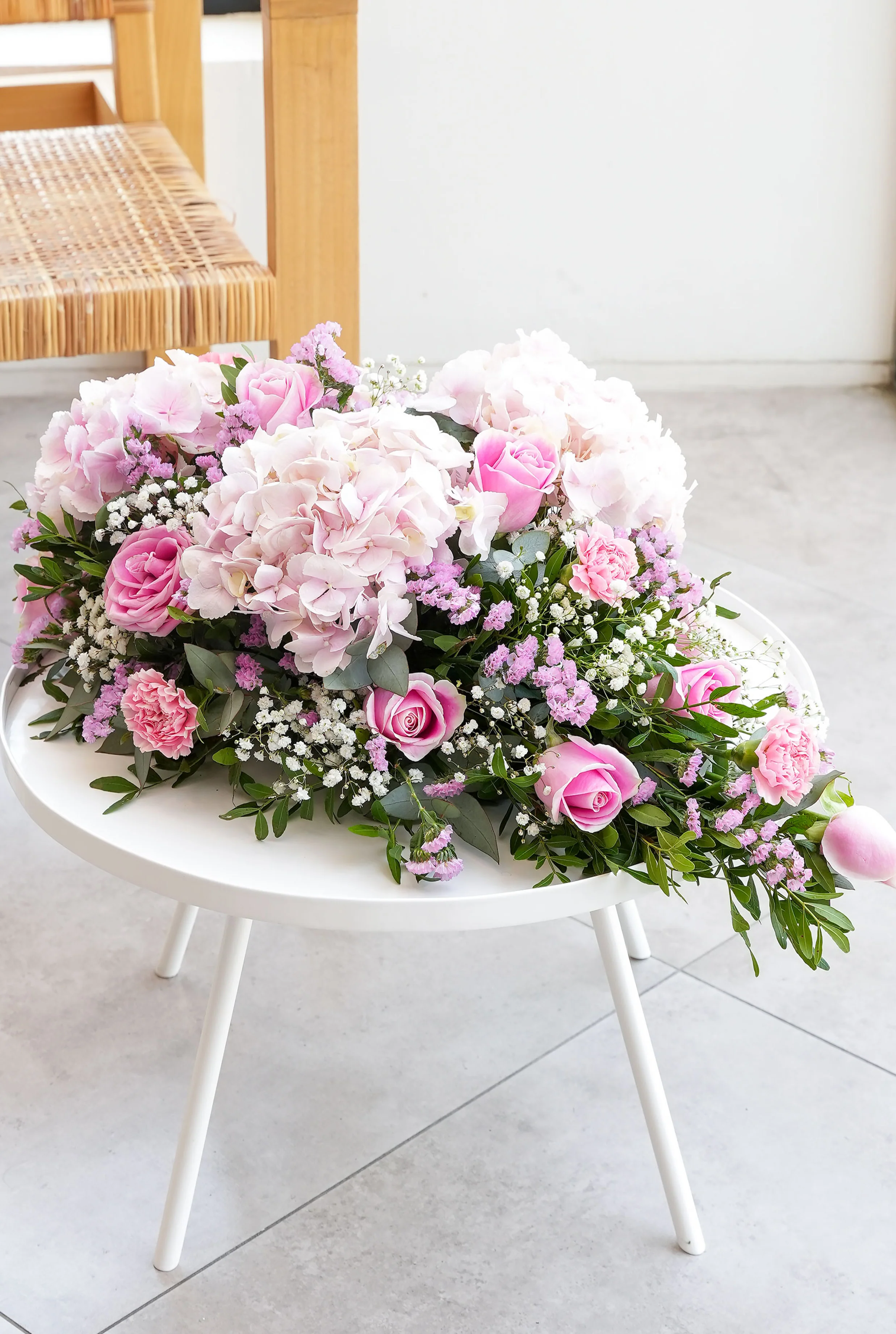 Pretty Pink Funeral Spray - Image 4
