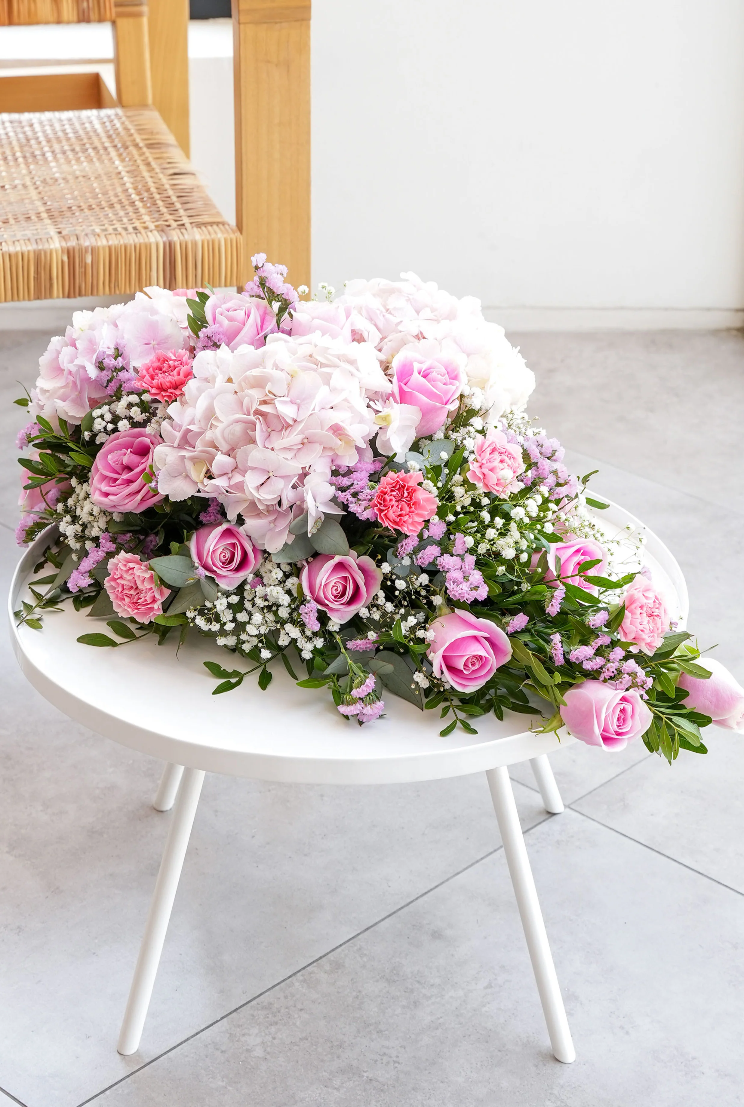 Pretty Pink Funeral Spray - Image 6