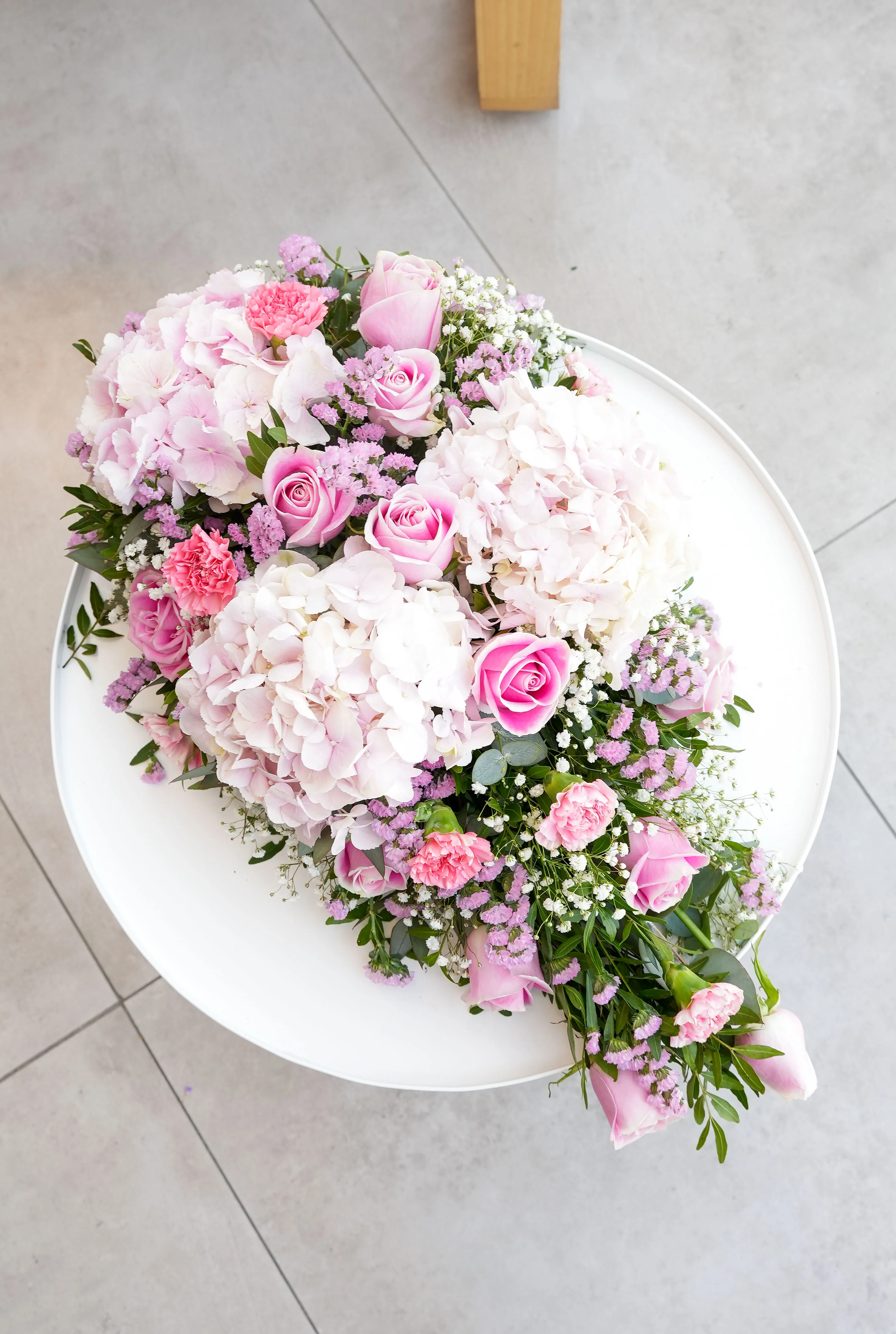 Pretty Pink Funeral Spray - Image 7