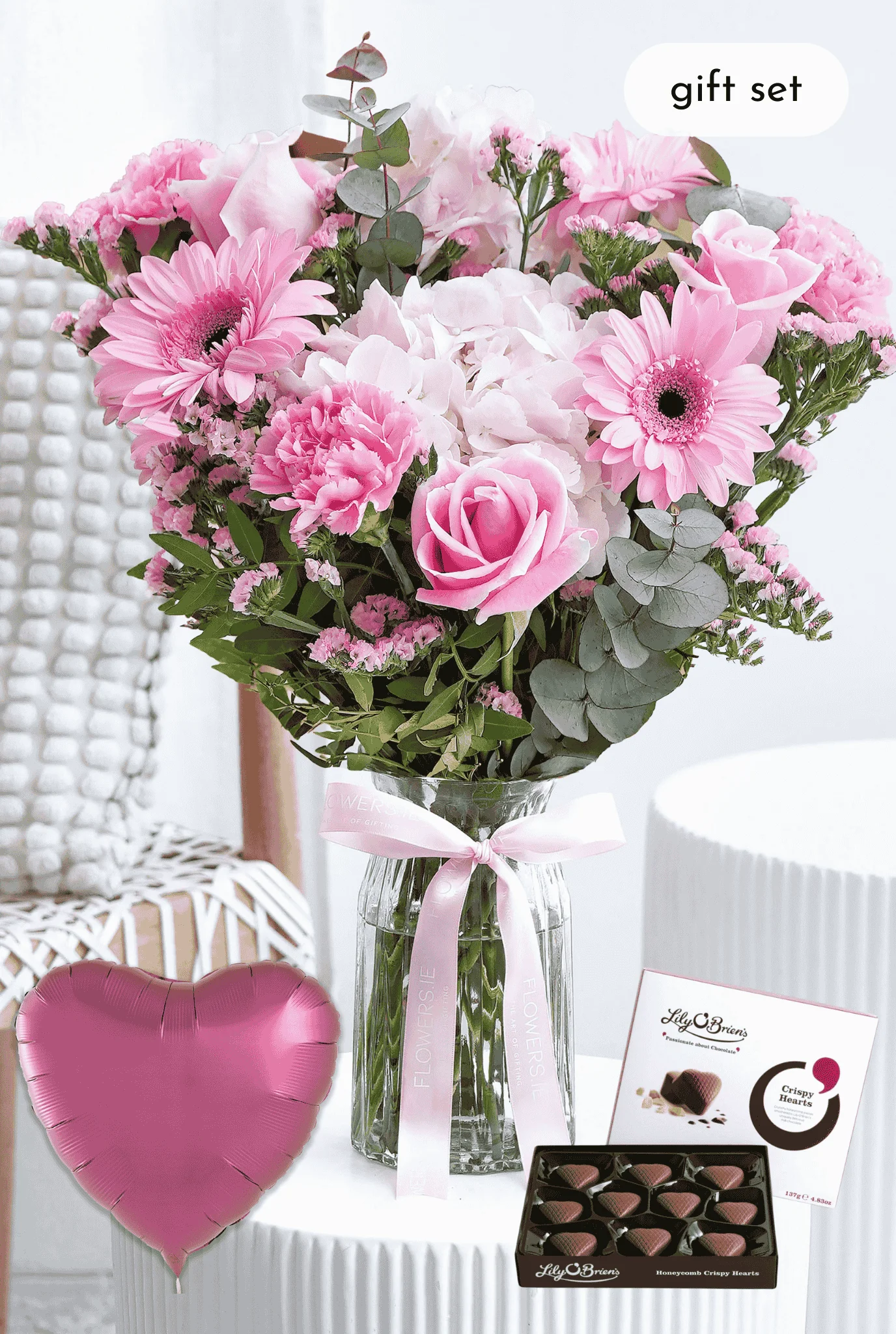 Pretty Pink - Vase Gift Set - Image 2