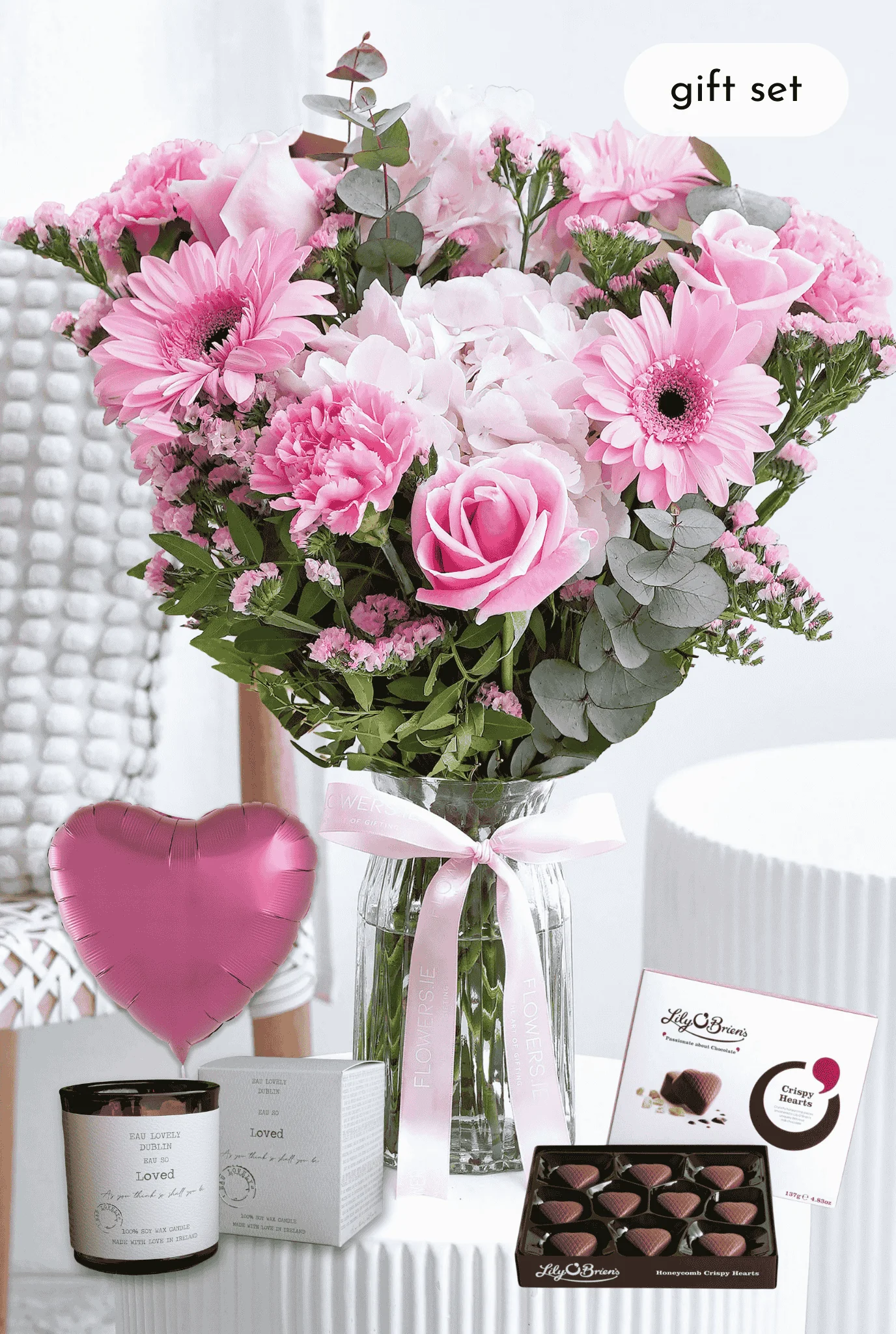 Pretty Pink - Vase Gift Set - Image 3