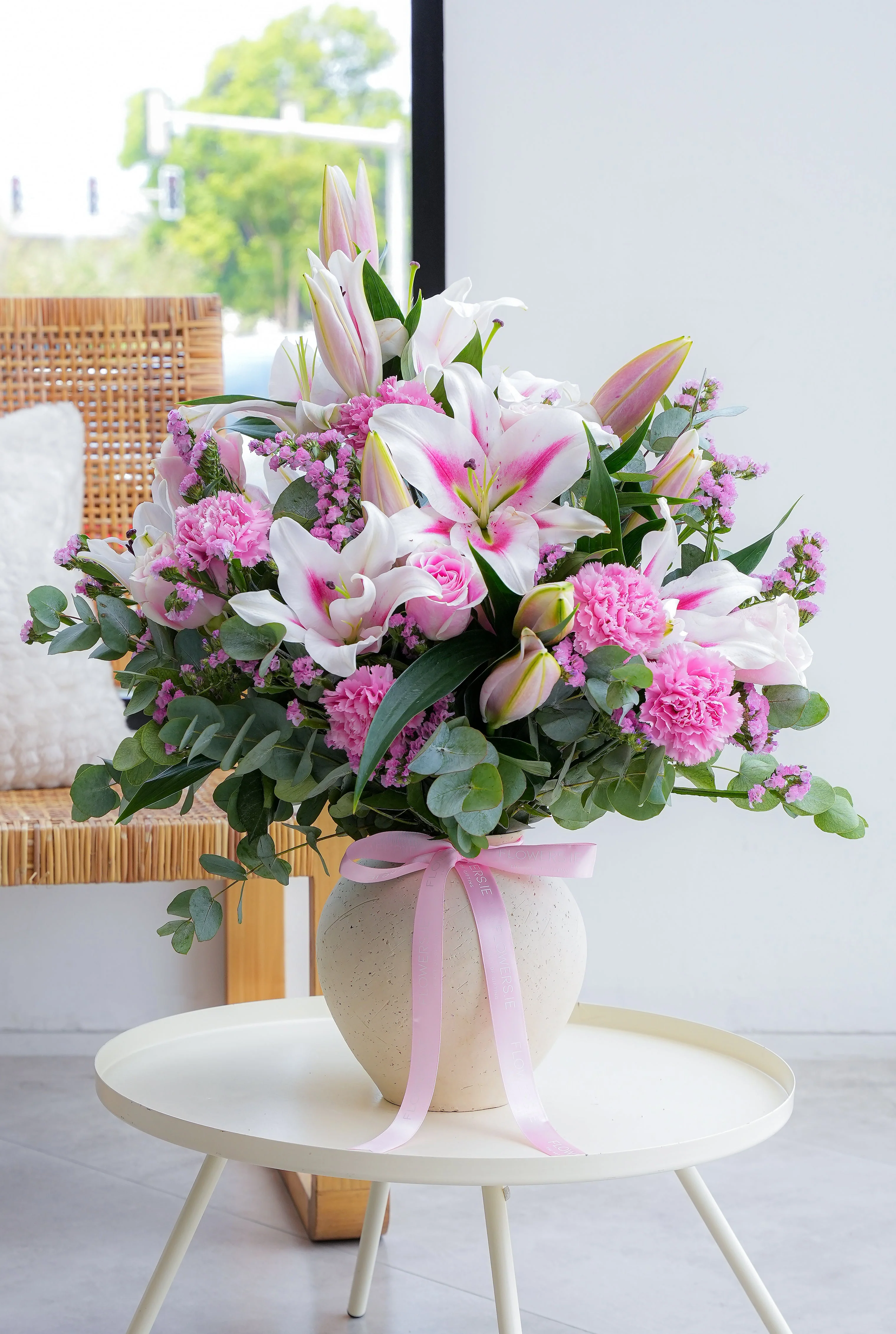 Sympathy Wonderfully Pink - Ceramic Vase - Image 3