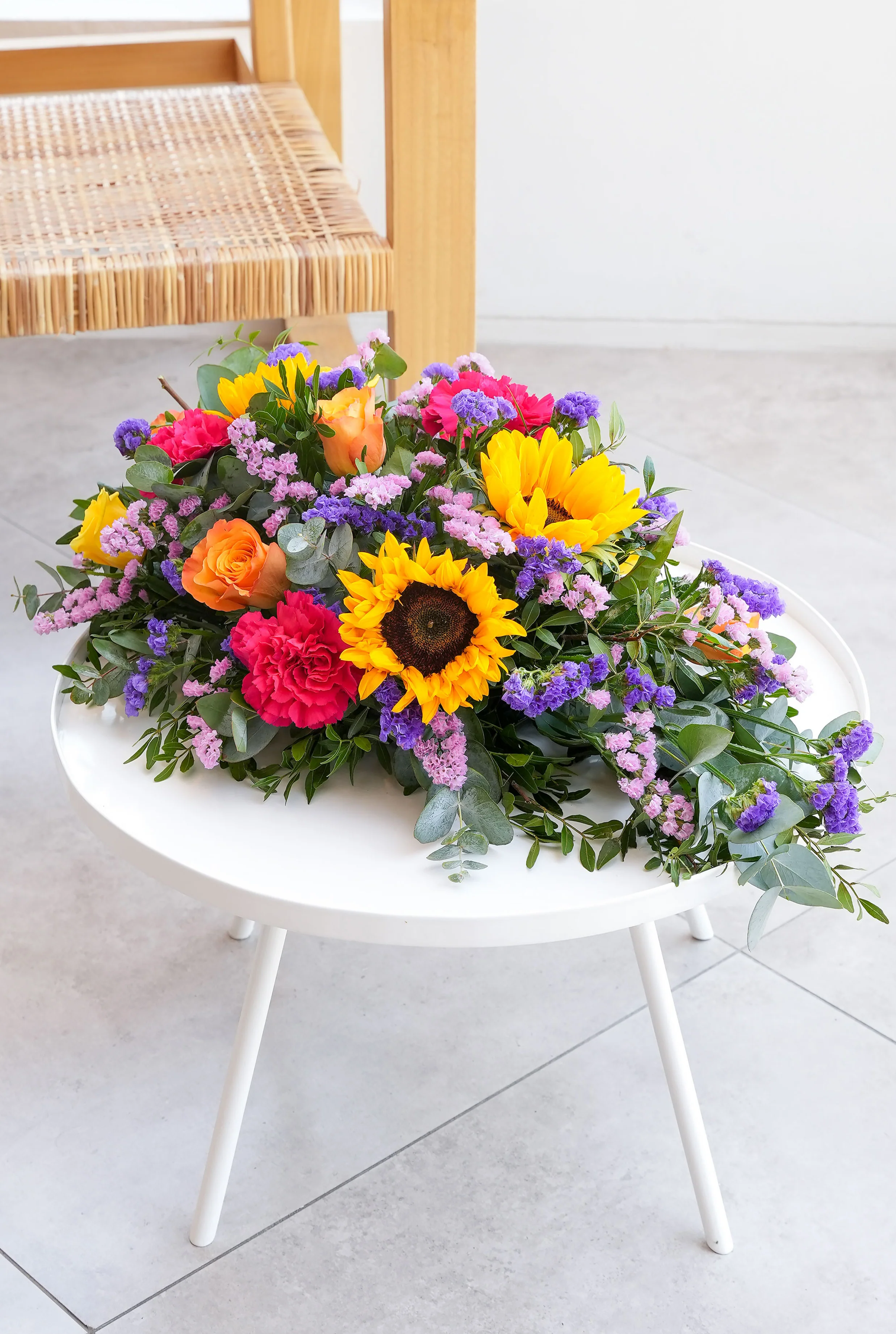 Vibrant Funeral Spray - Image 3