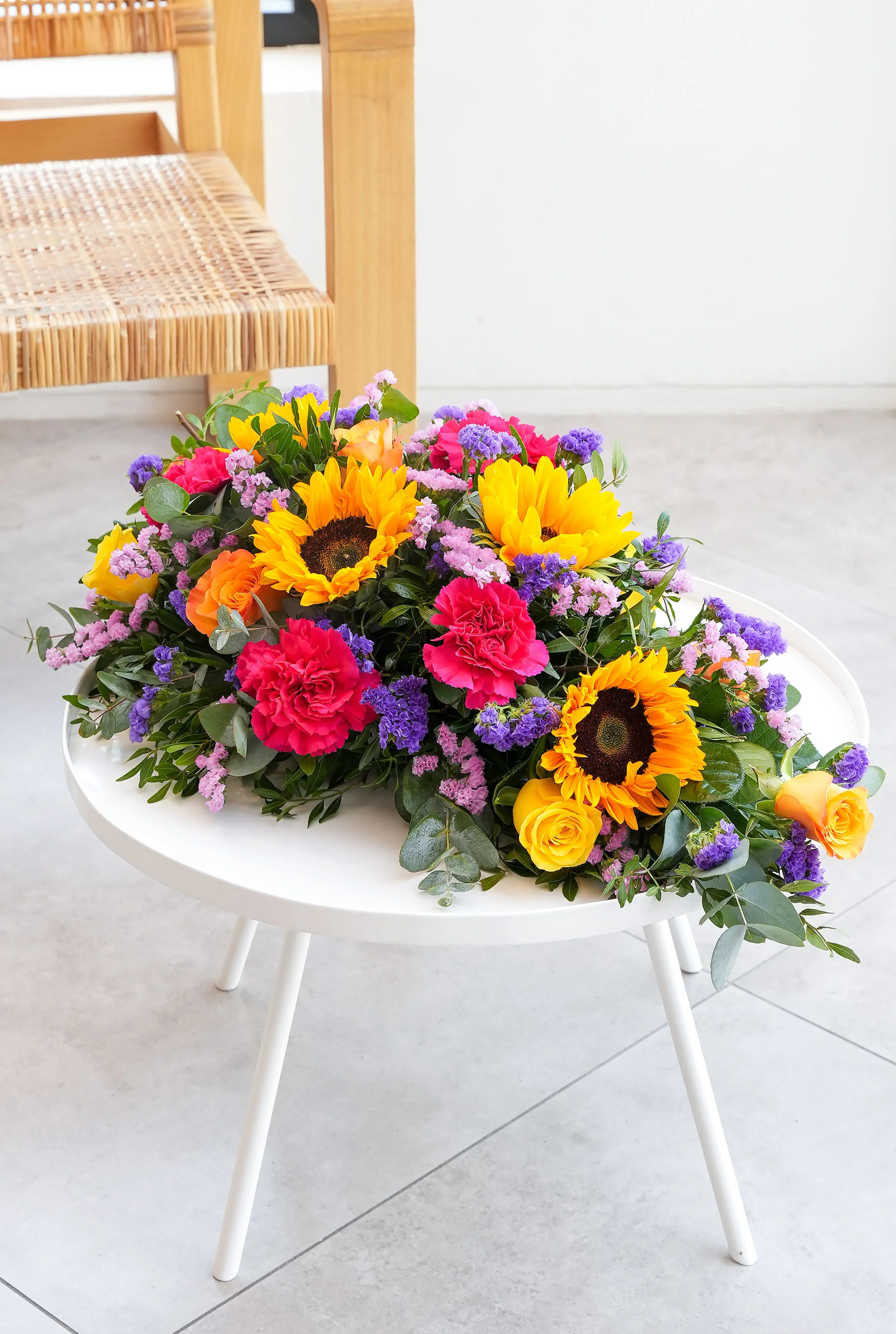 Vibrant Funeral Spray - Image 4
