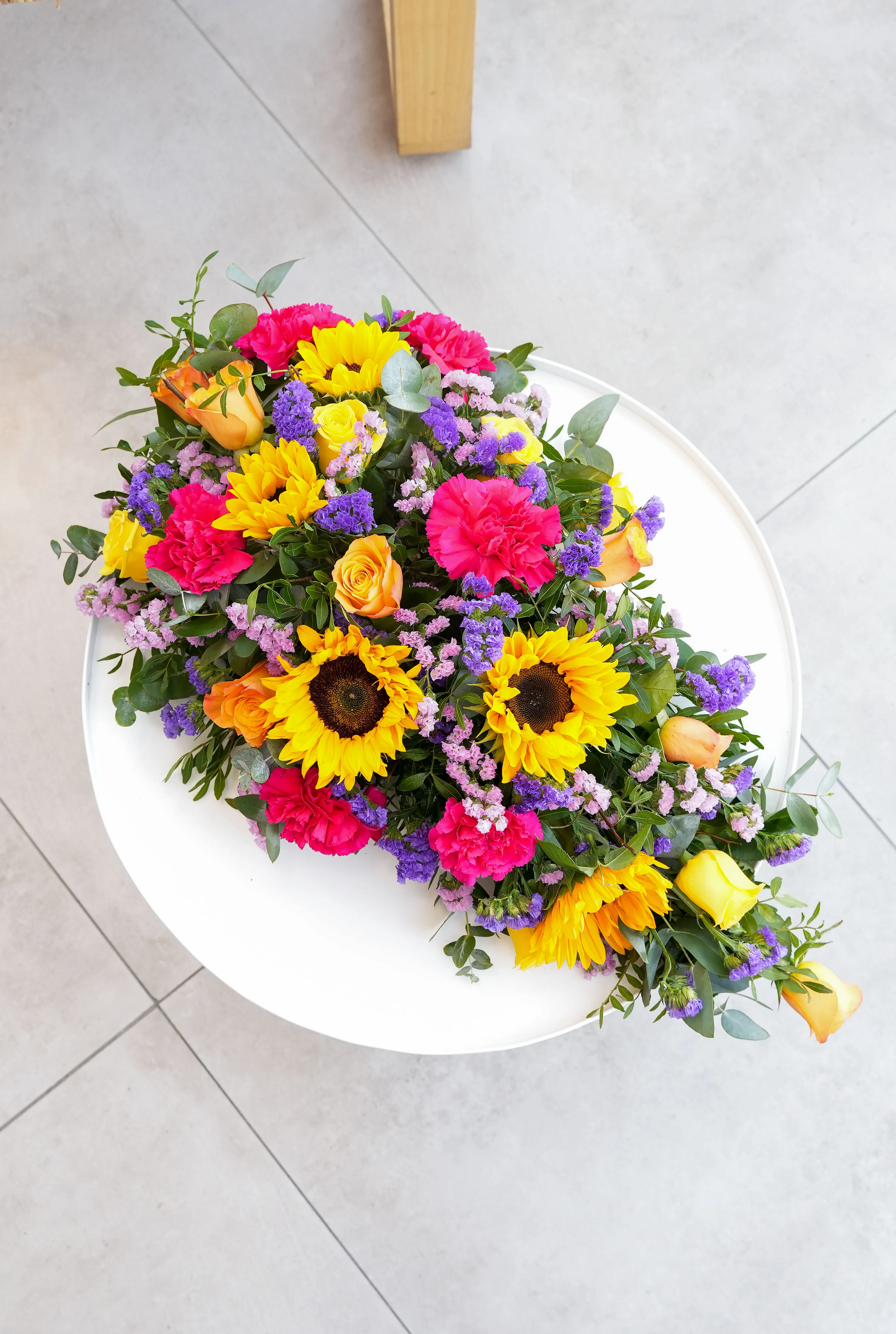Vibrant Funeral Spray - Image 7