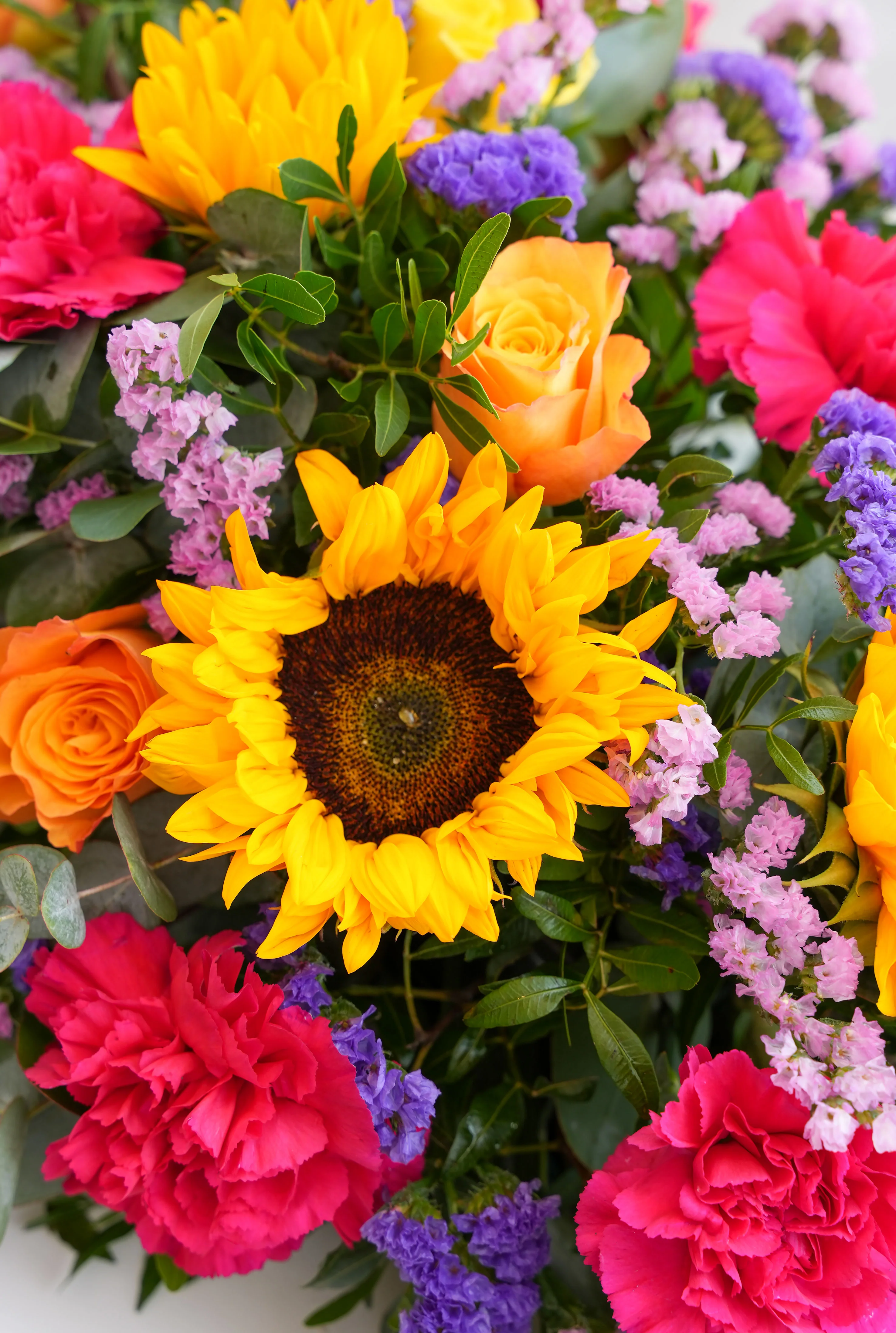 Vibrant Funeral Spray - Image 9
