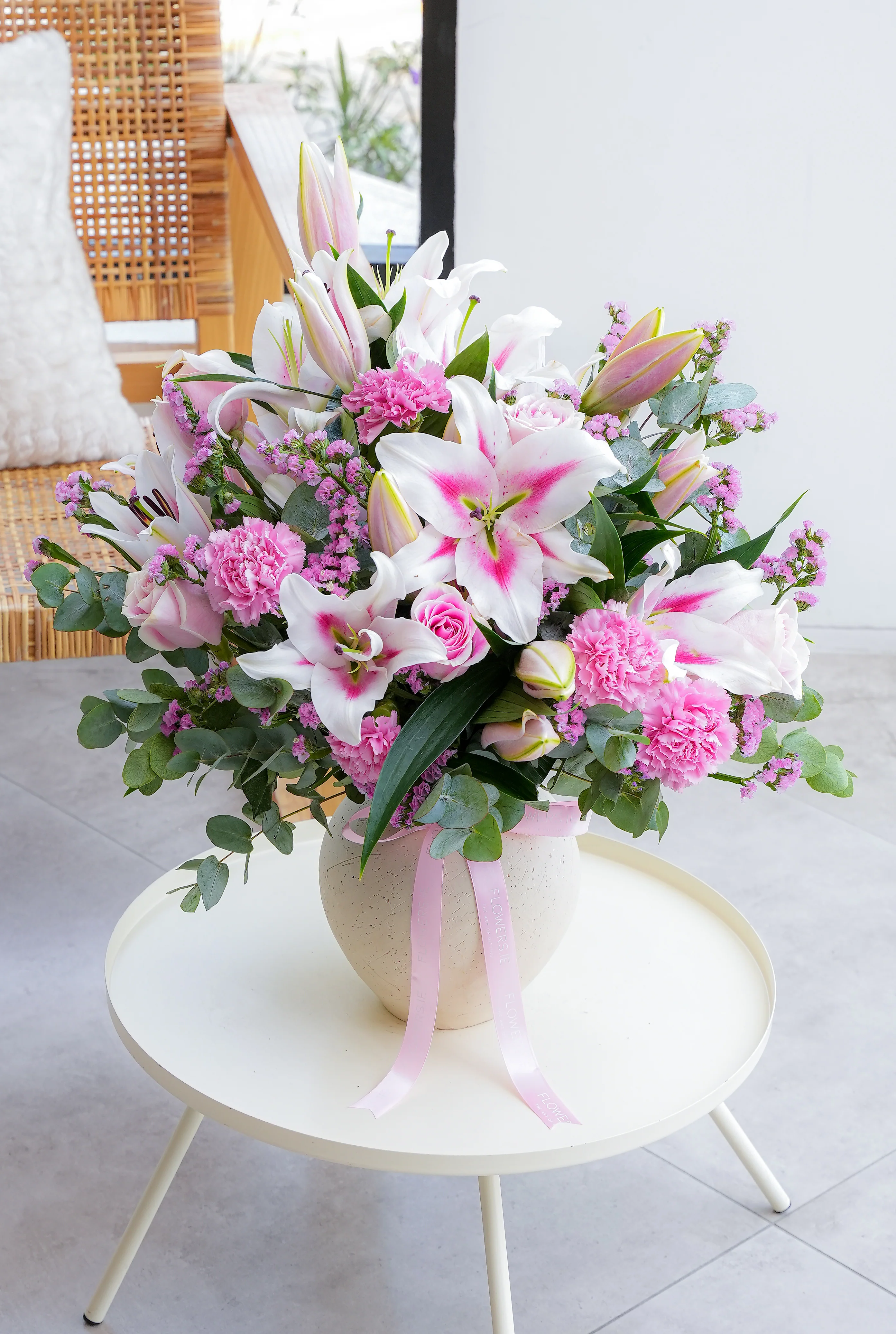Wonderfully Pink - Ceramic Vase - Image 3