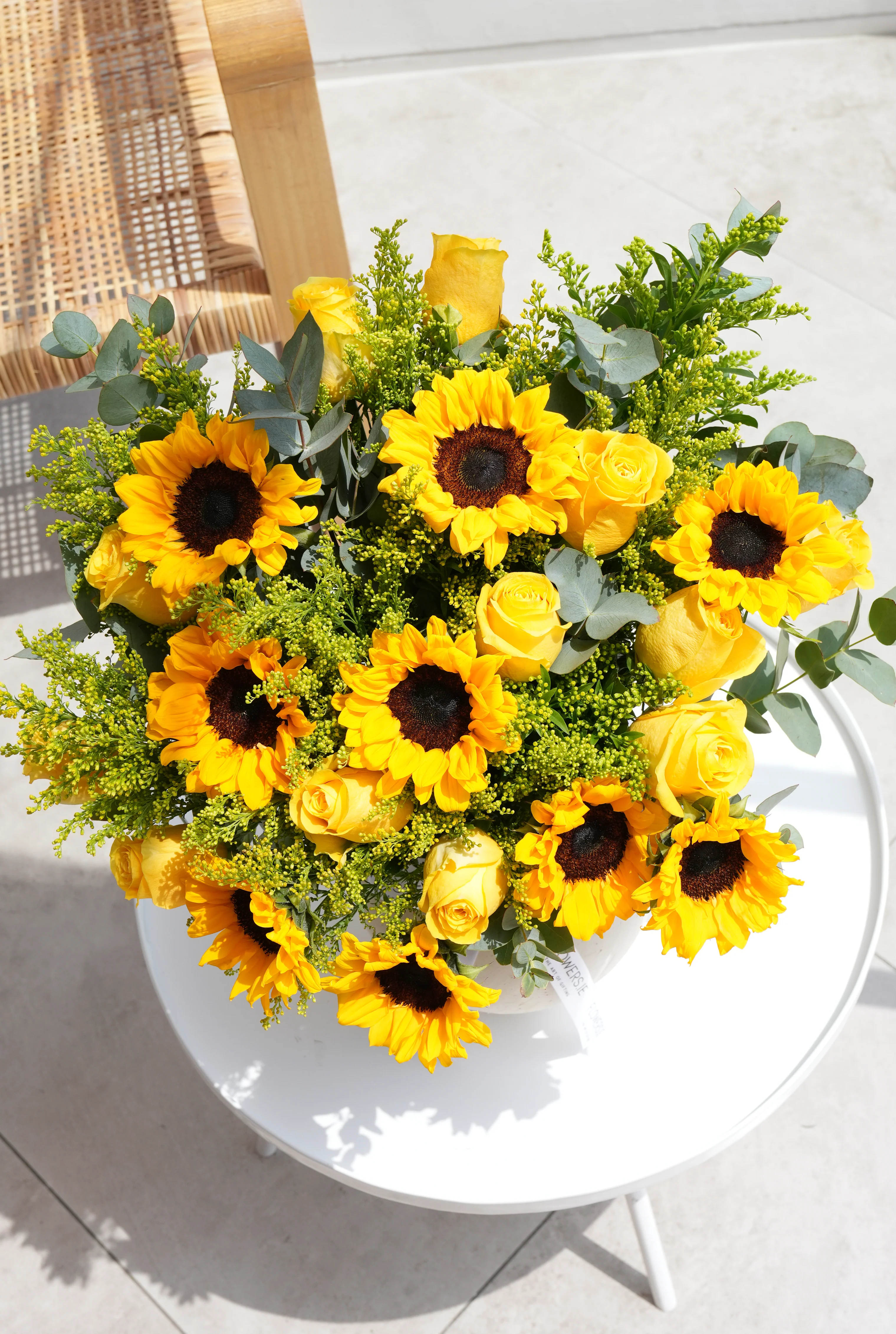 Wonderfully Sunflower - Ceramic Vase - Image 4